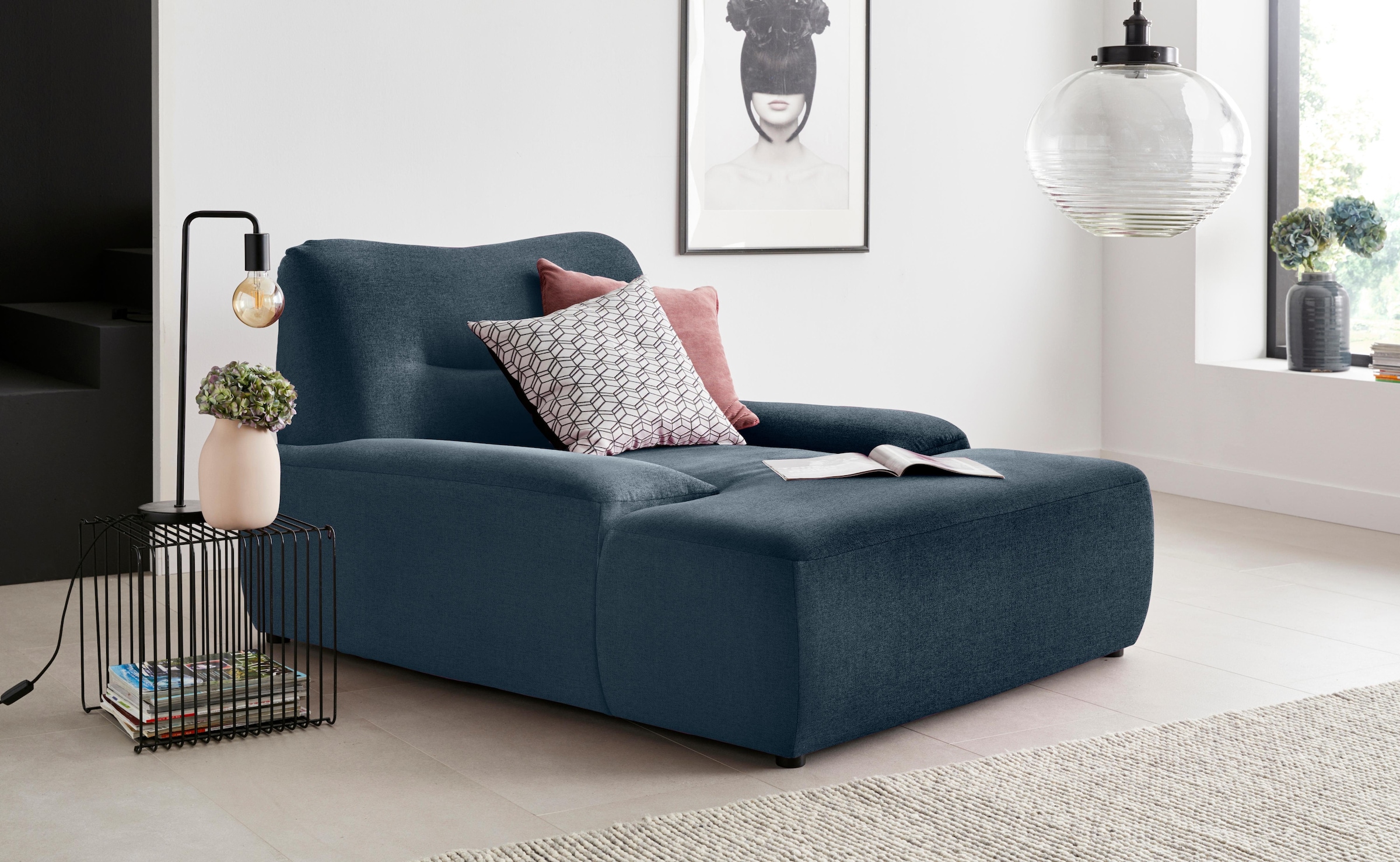 DOMO collection Loveseat »Cesena Designsessel zum Kuscheln, komfortabel zum Relaxen«, bequem und stylish, frei im Raum stellbar