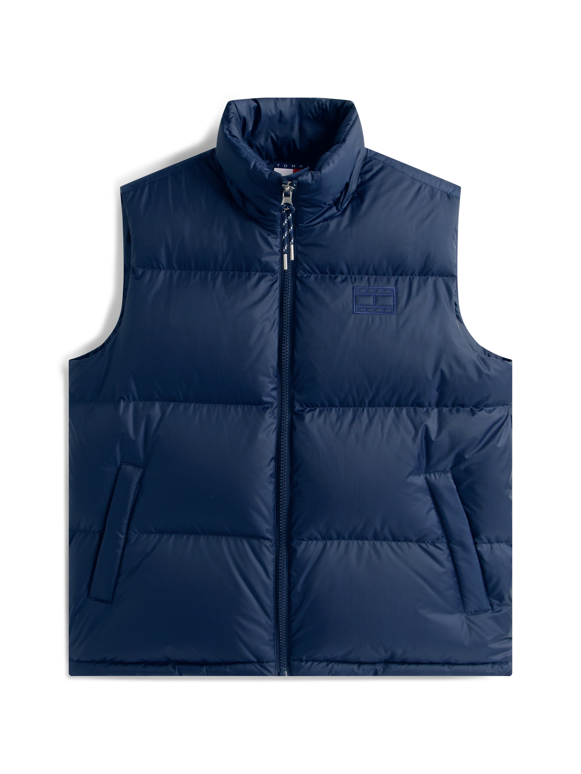 Tommy Jeans Steppweste »ALASKA DOWN VEST«, Regular fit mit abnehmbarer Kapuze