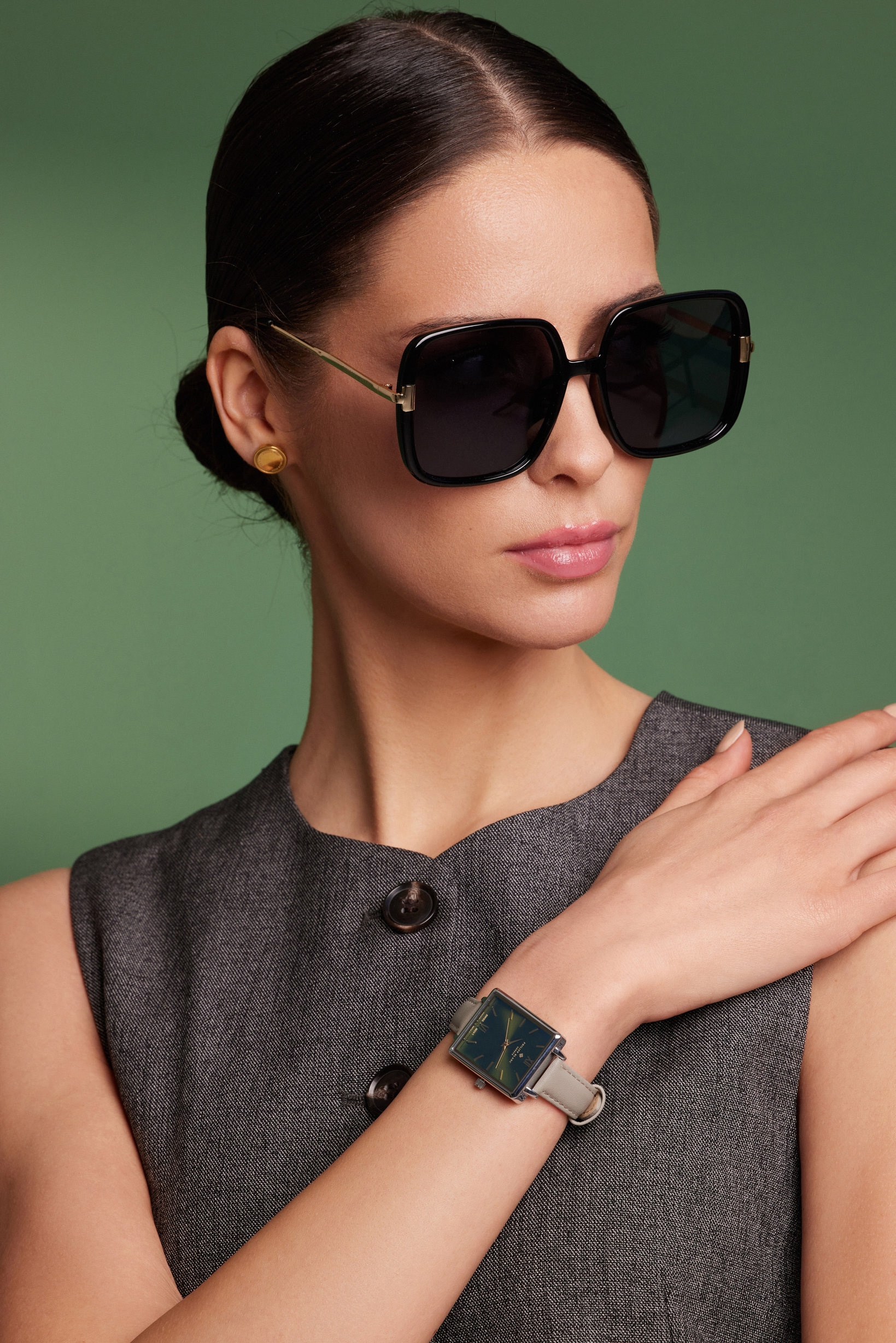 PHILIPP BLANC Sonnenbrille »PA03-01« Glass 0.74MM Polarized Lens UV400，CAT3.0