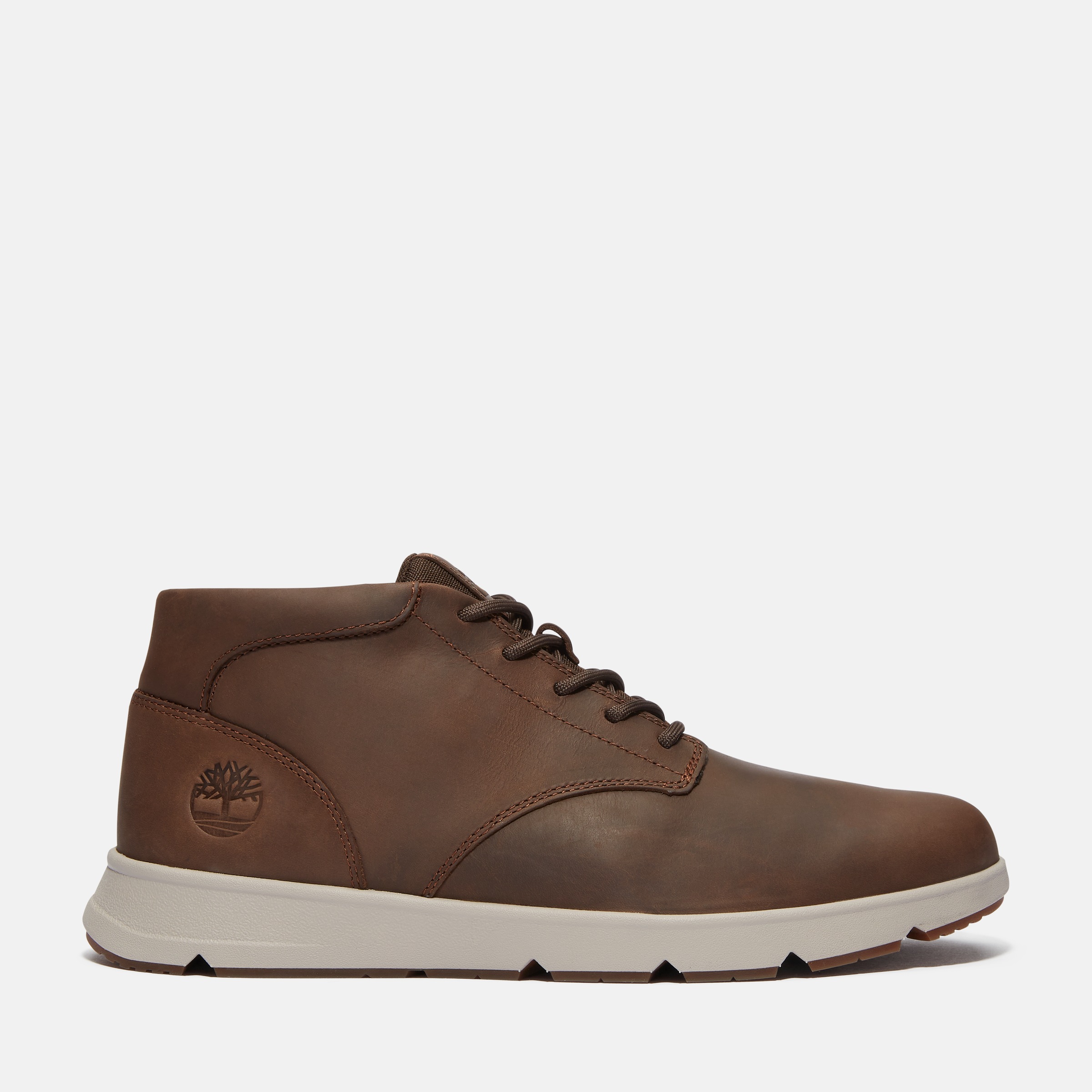Timberland Baskets Parker Street Mid Lace Up Dark Brown Full Grain EU 42 Homme 2