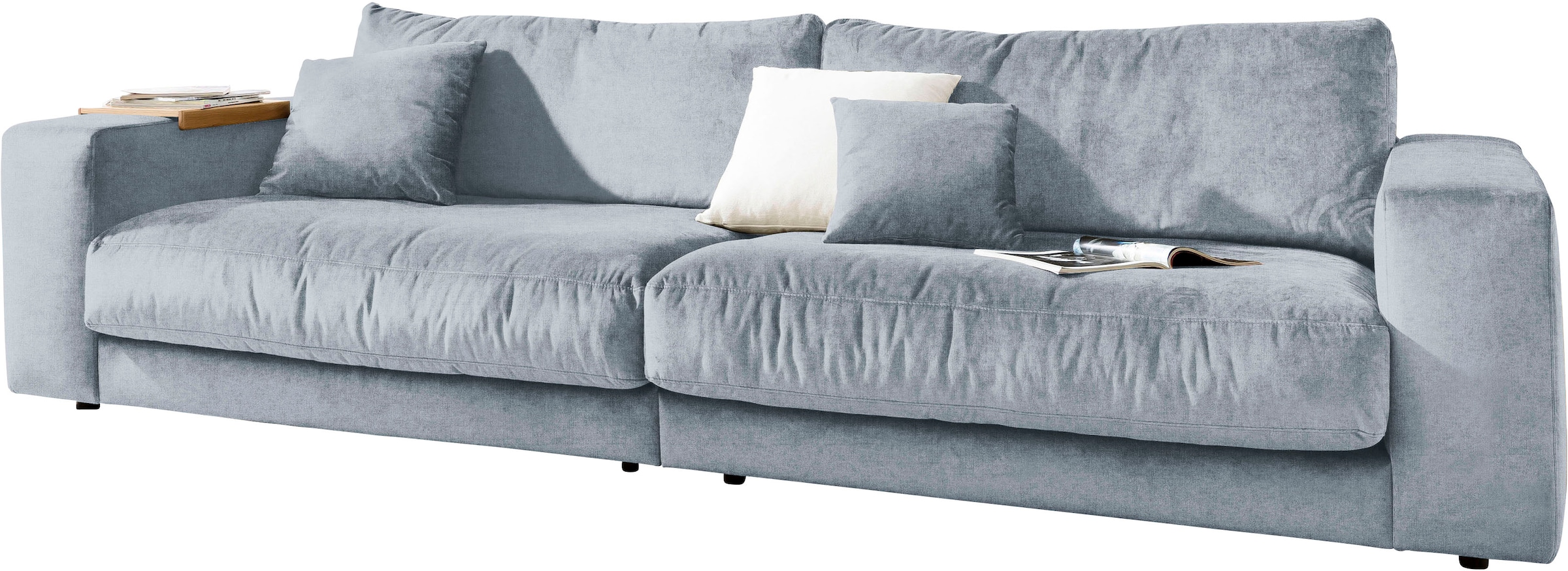 3C Candy Big-Sofa "Enisa II", incl. 1 Flatterkissen, Wahlweise mit Flecken-Schutz-Bezug Easy care