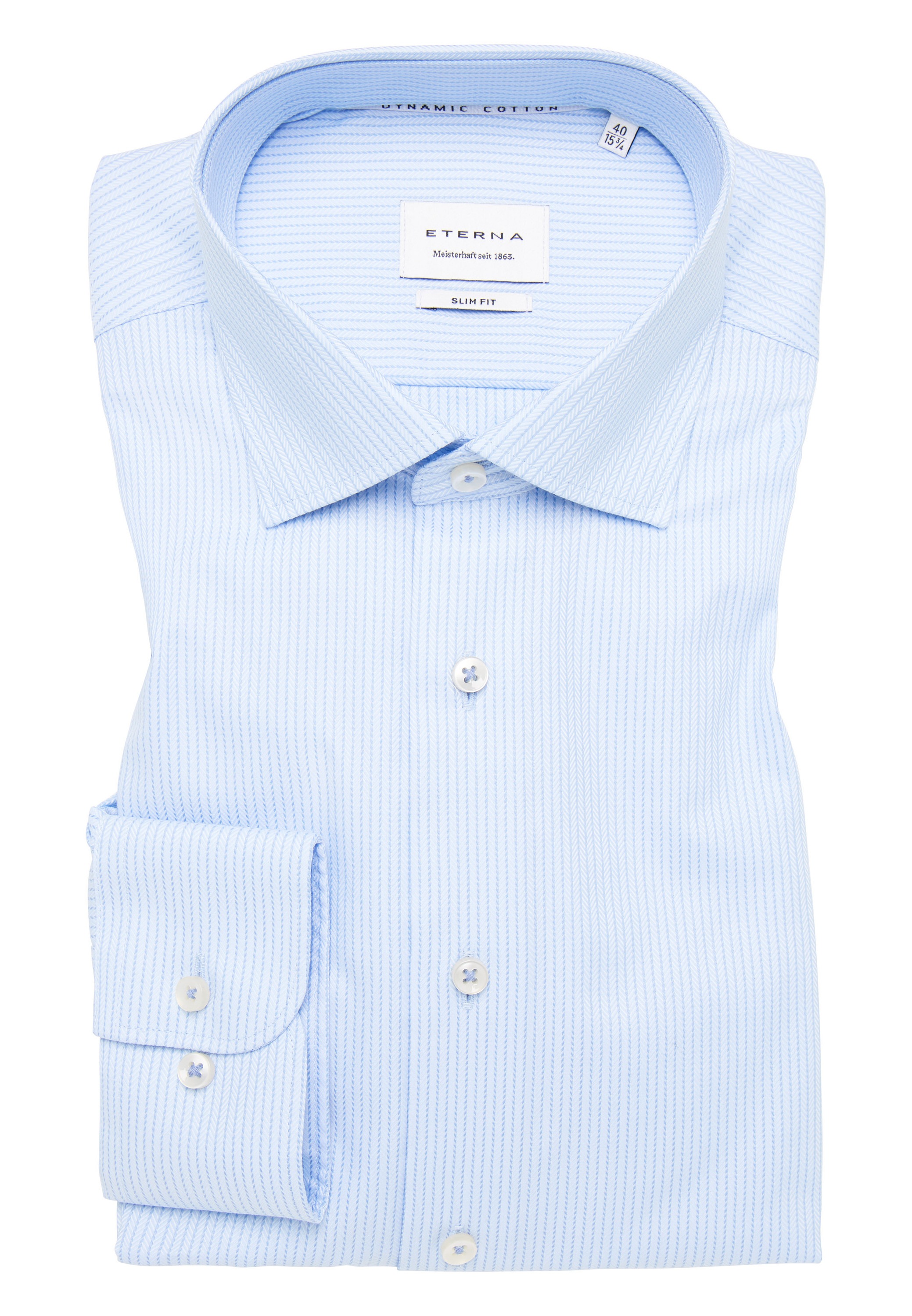 Eterna Langarmhemd »SLIM FIT«, NON IRON (bügelfrei)