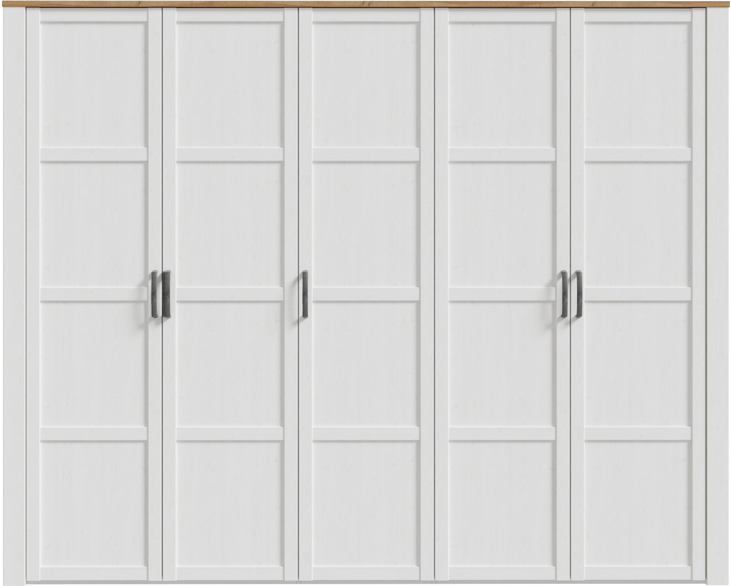 FORTE Kleiderschrank »Bohol« Höhe 214 cm, 5türig , SoftClose
