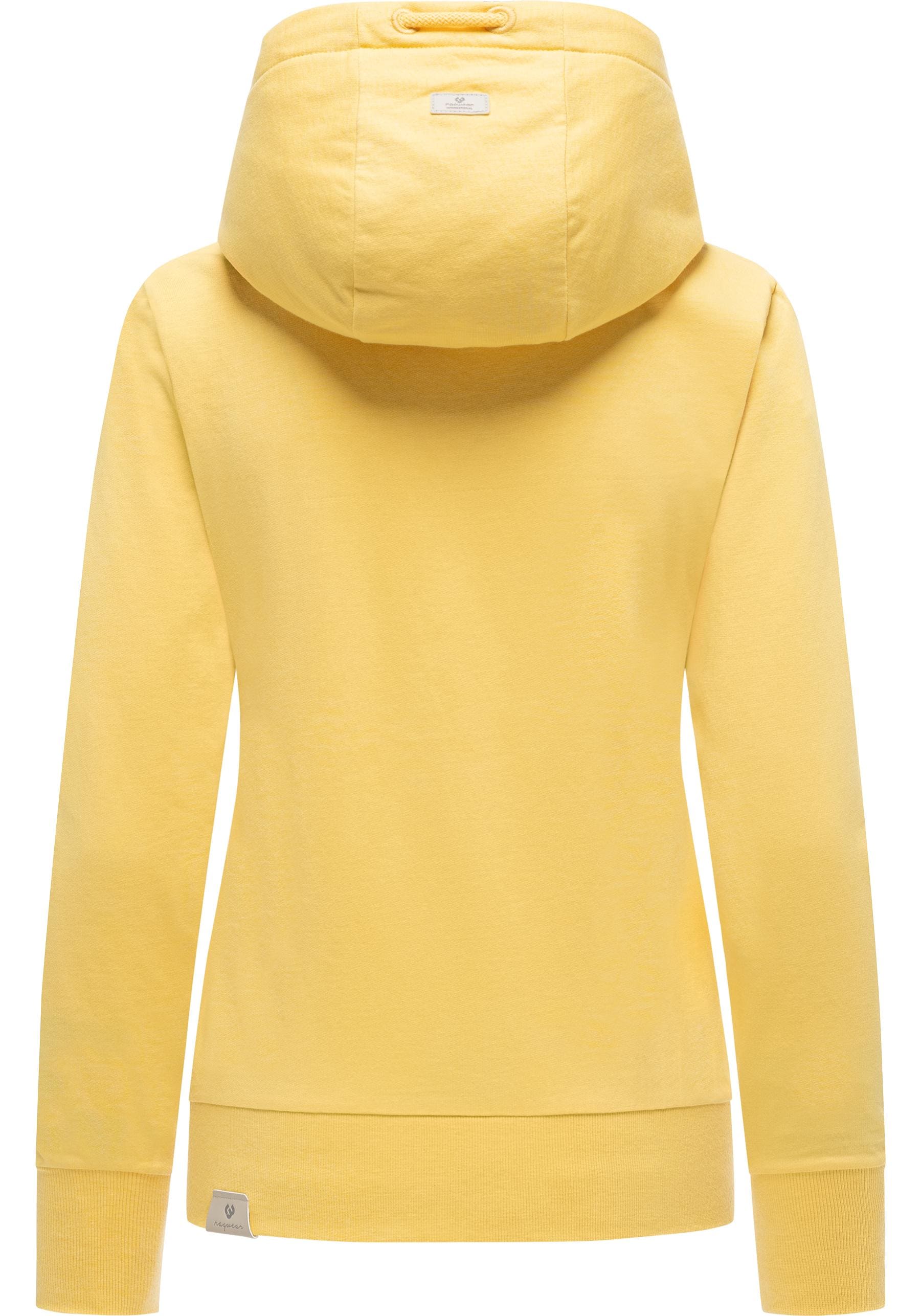 Ragwear Kapuzensweatjacke »Paya Intl.« sportlicher Damen Kapuzensweater mit Kordeln