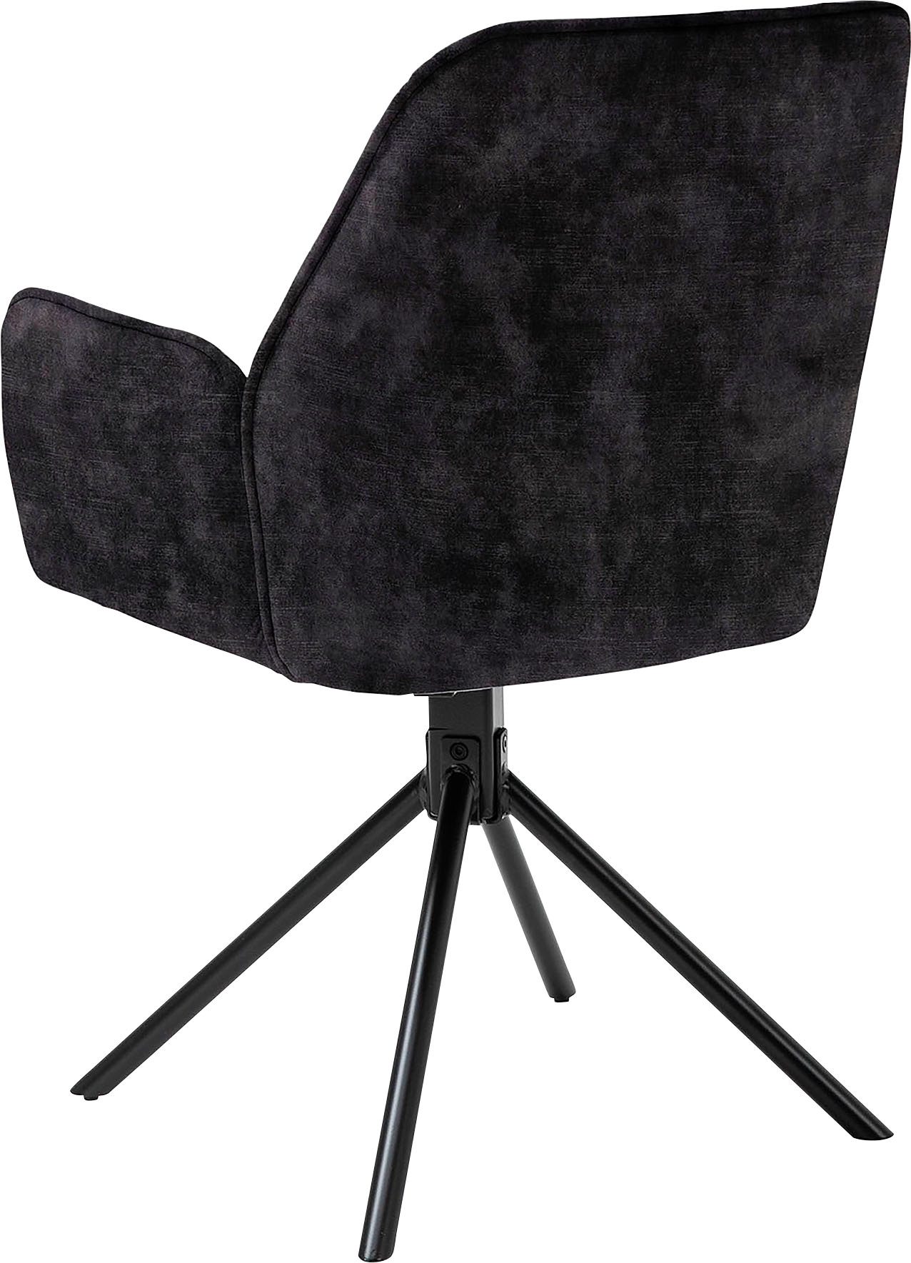 byLIVING Esszimmerstuhl »Blair«, (Set), 2 St., Samtstoff Velvet, 2er-Set, 360 Grad drehbar, gemütlicher Sessel, verschiedenen Stoffe