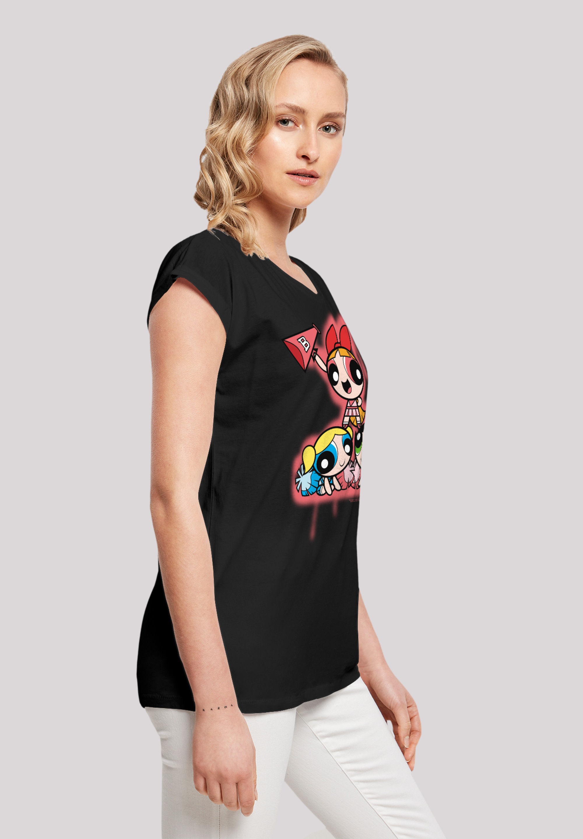 F4NT4STIC T-Shirt »Powerpuff Girls Cheerleaders«, Premium Qualität