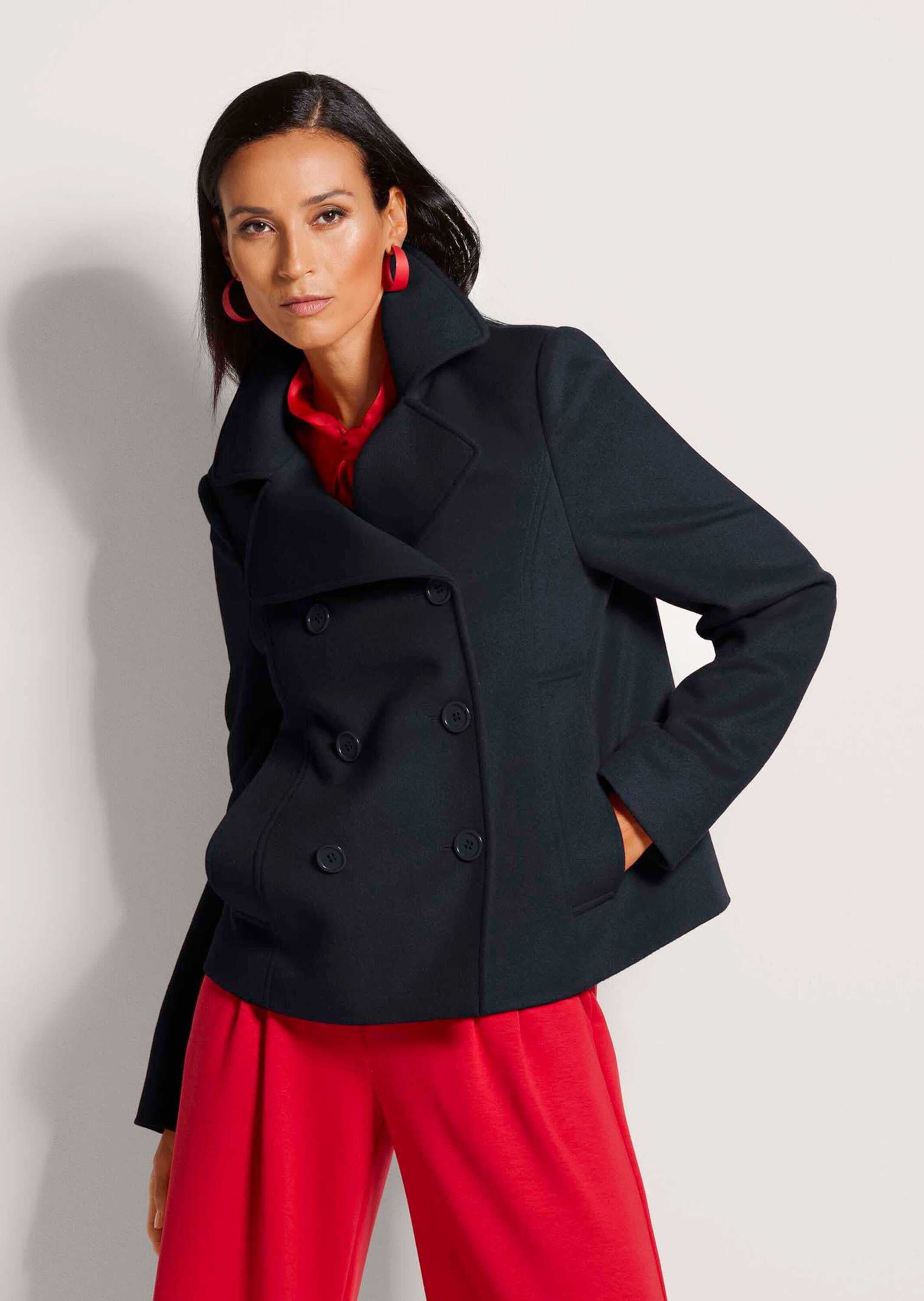 MADELEINE Kurzjacke »Caban Elegante Caban-Jacke mit Taschen«