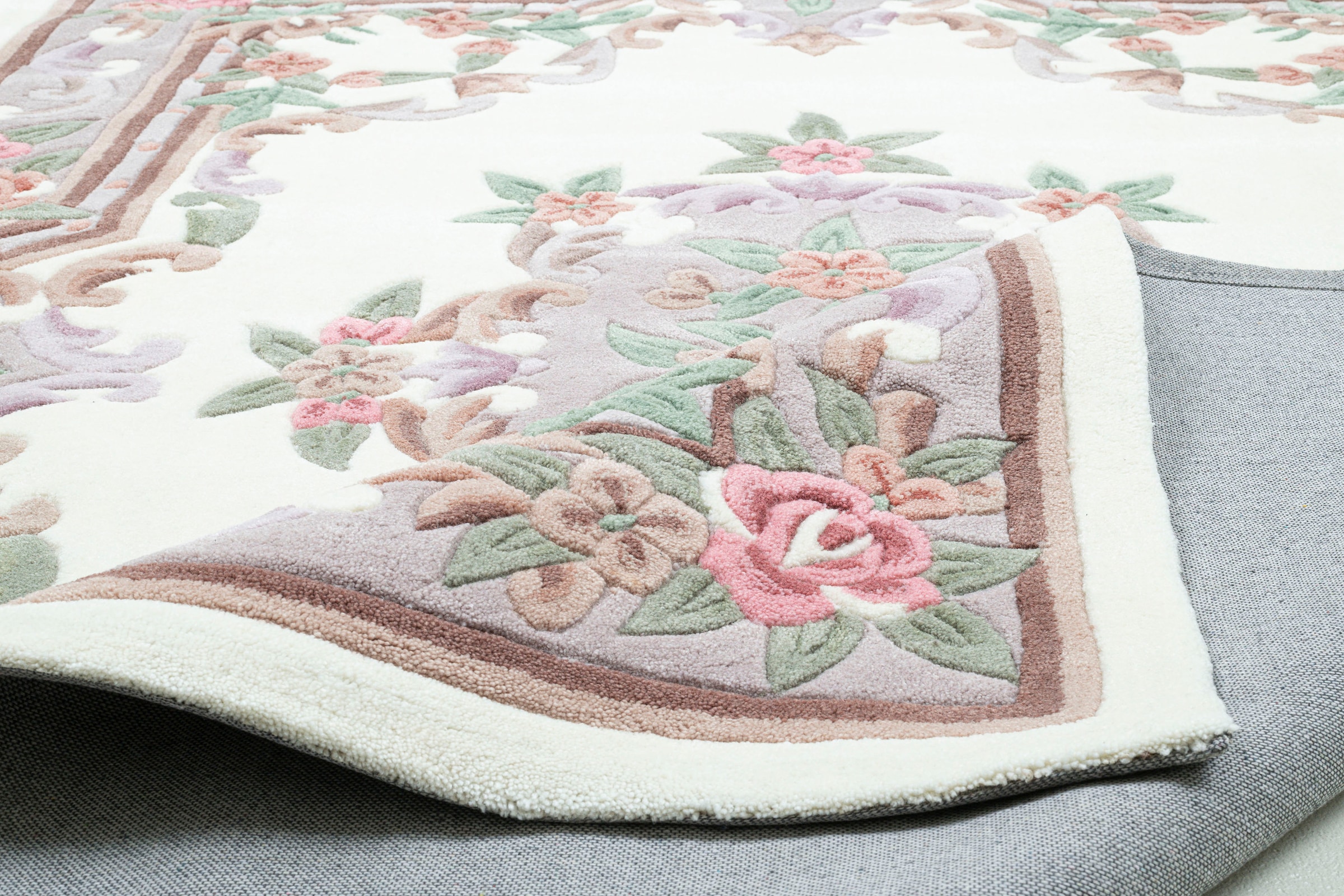 THEKO Teppich »Ming«, rechteckig, 14 mm Höhe, hochwertiges Acrylgarn, ideal im Wohnzimmer & Schlafzimmer