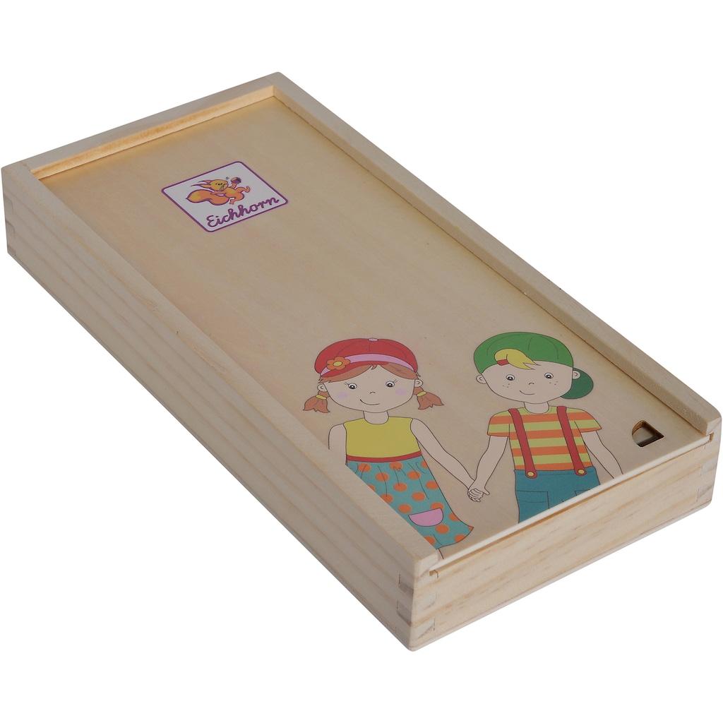 Eichhorn Puzzle »Körperpuzzle mit Holzbox«, (19 tlg.), FSC®- schützt Wald - weltweit