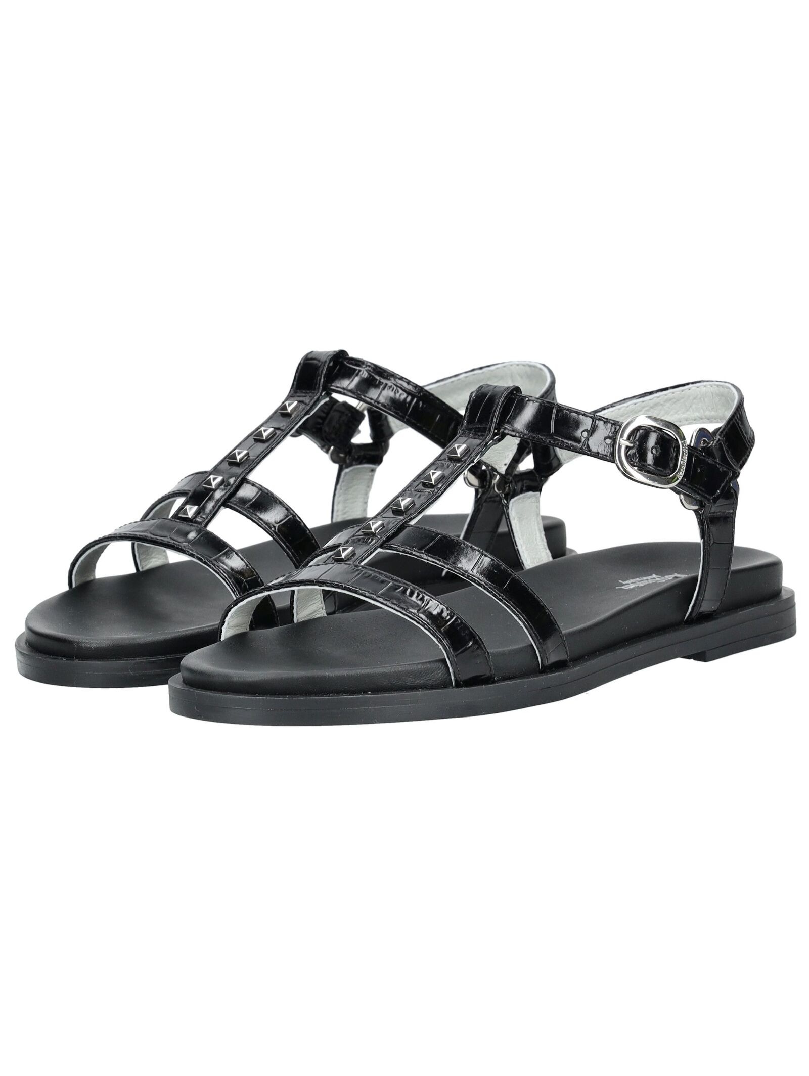 Nero Giardini Strap Sandals Leather Black 36 3
