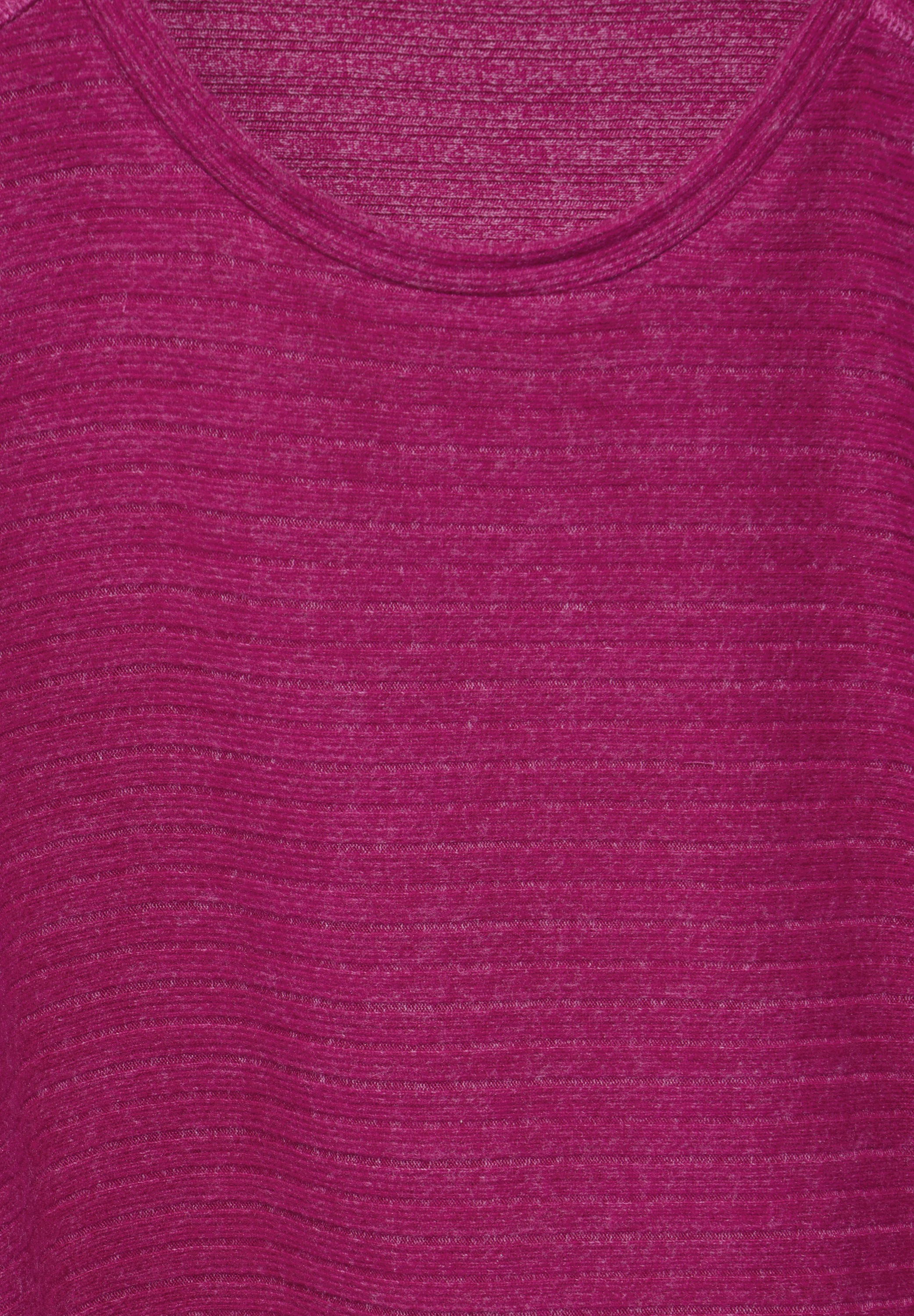 Cecil Langarmshirt, mit Materialmix