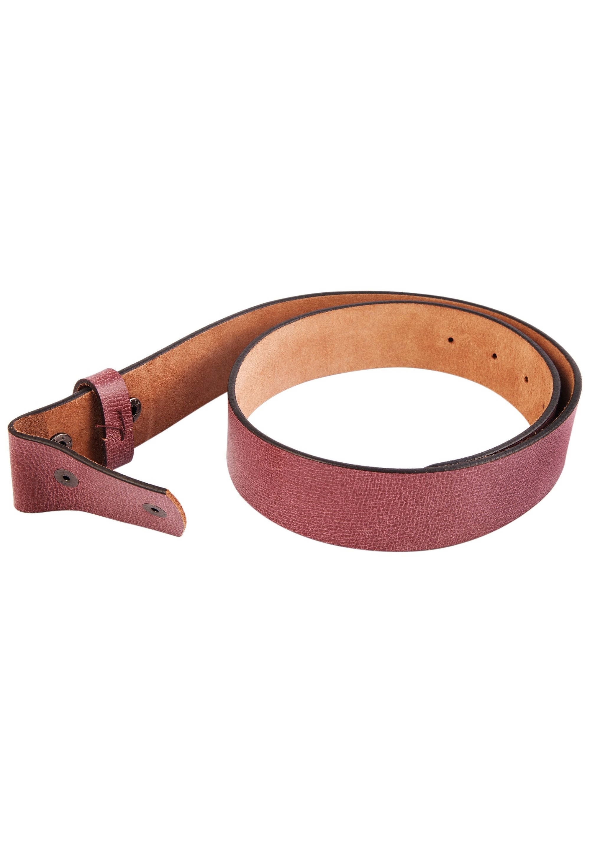 Leonardo Verrelli Ledergürtel »80 cm - 115 cm (Bundweite) in Rosa aus 100% Echtleder für«