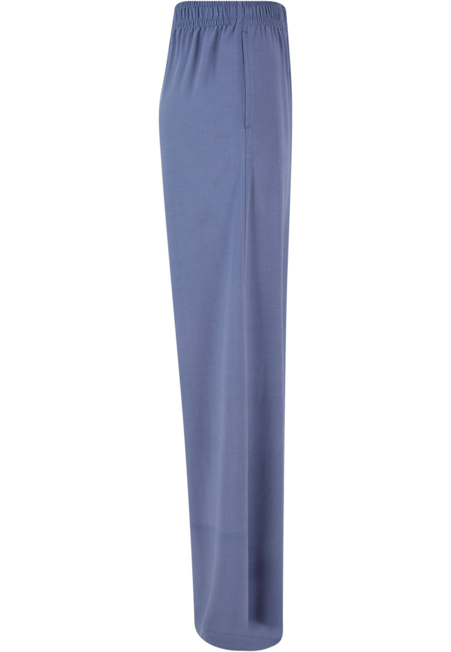 URBAN CLASSICS Stoffhose »Urban Classics Damen Ladies Wide Leg Viscose Pants«, (1 tlg.)