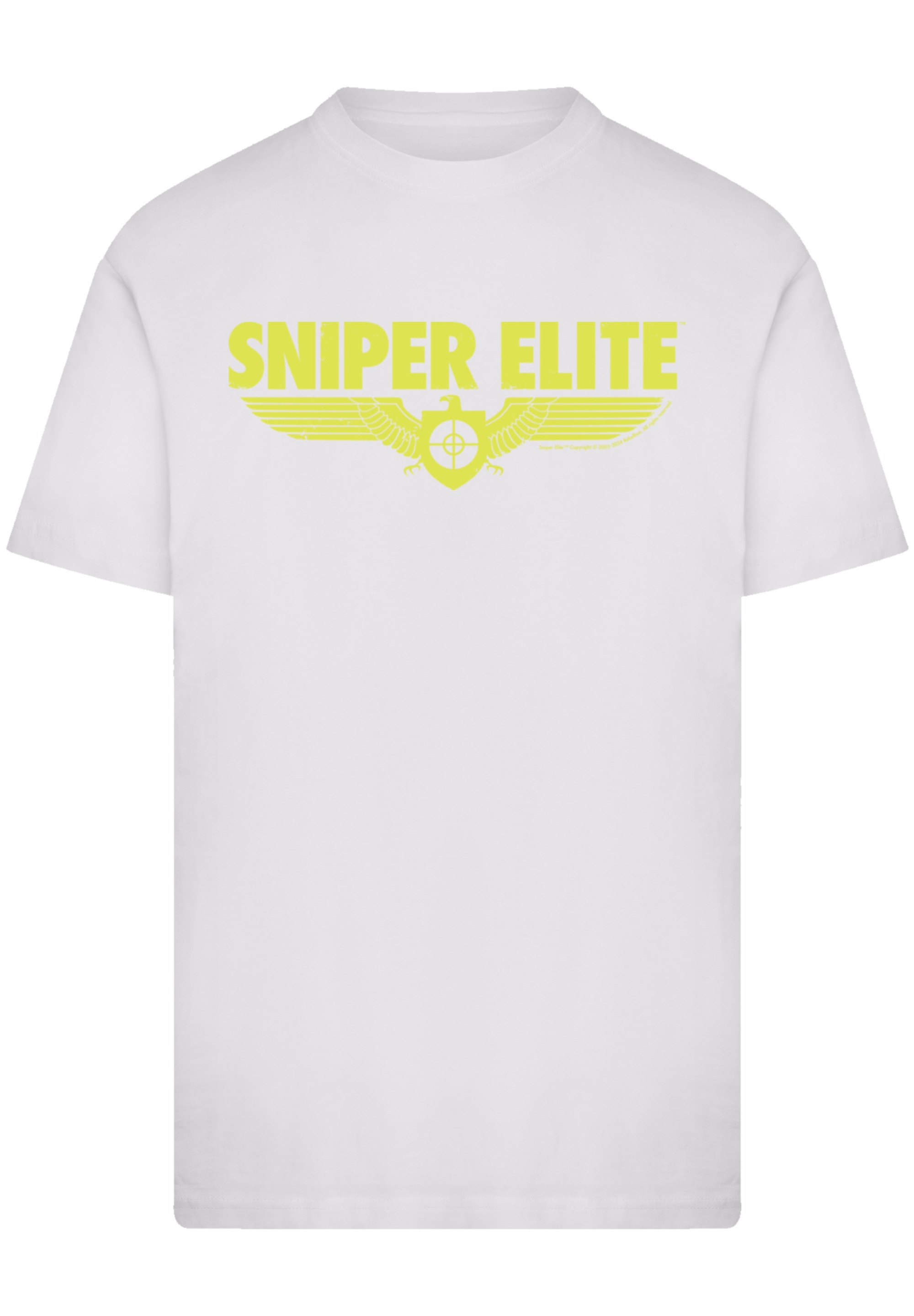 F4NT4STIC T-Shirt »Sniper Elite Yellow Logo« Premium Qualität