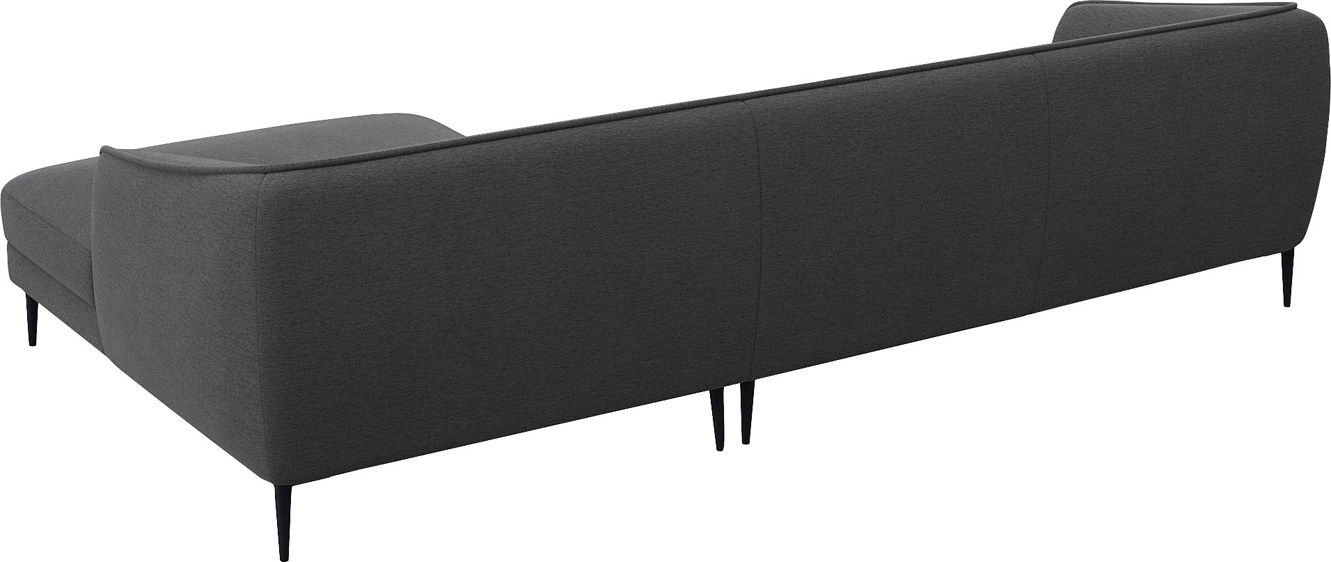 FLEXLUX Ecksofa »Belle Designsofa, L-Form, B/T 288/149 cm«, Skandinavisches Design, In hochwertiger Verarbeitung