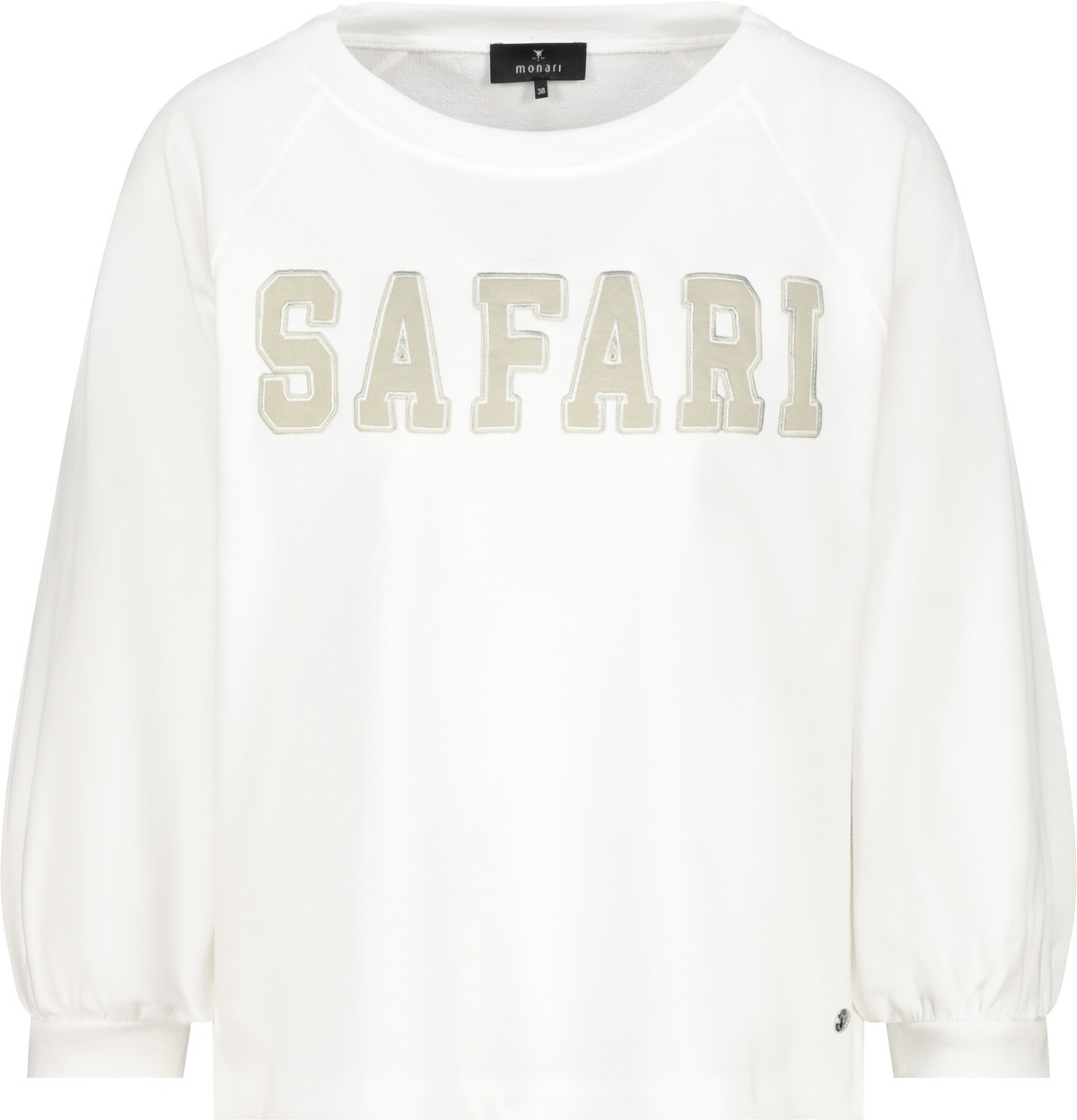 Monari Sweatshirt »Sweatshirt Safari«, Mit Rundhalsausschnitt