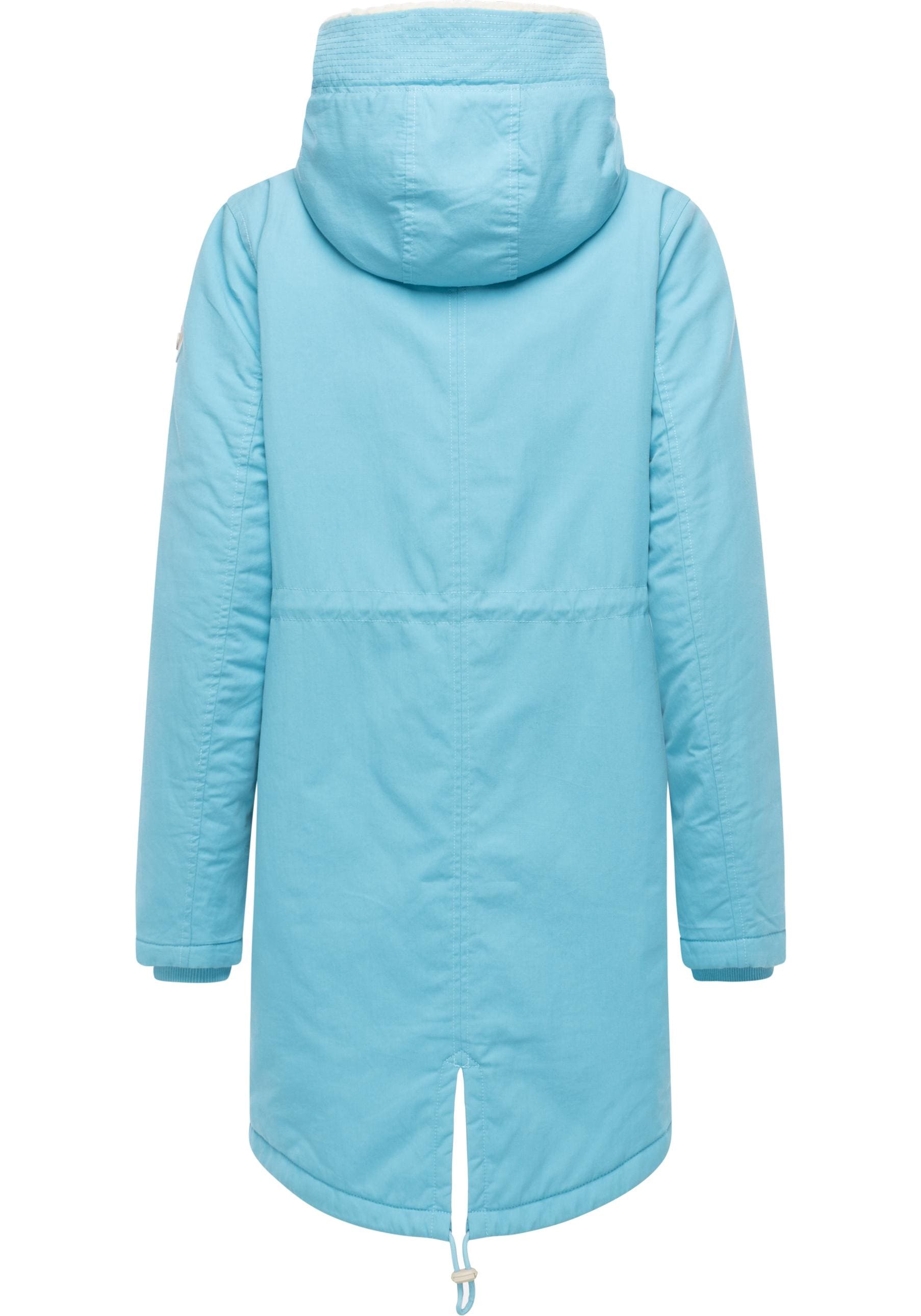 Ragwear Kurzmantel »Coogle YOUMODO« Kurzer Damen Wintermantel mit Rucksack-Trägern
