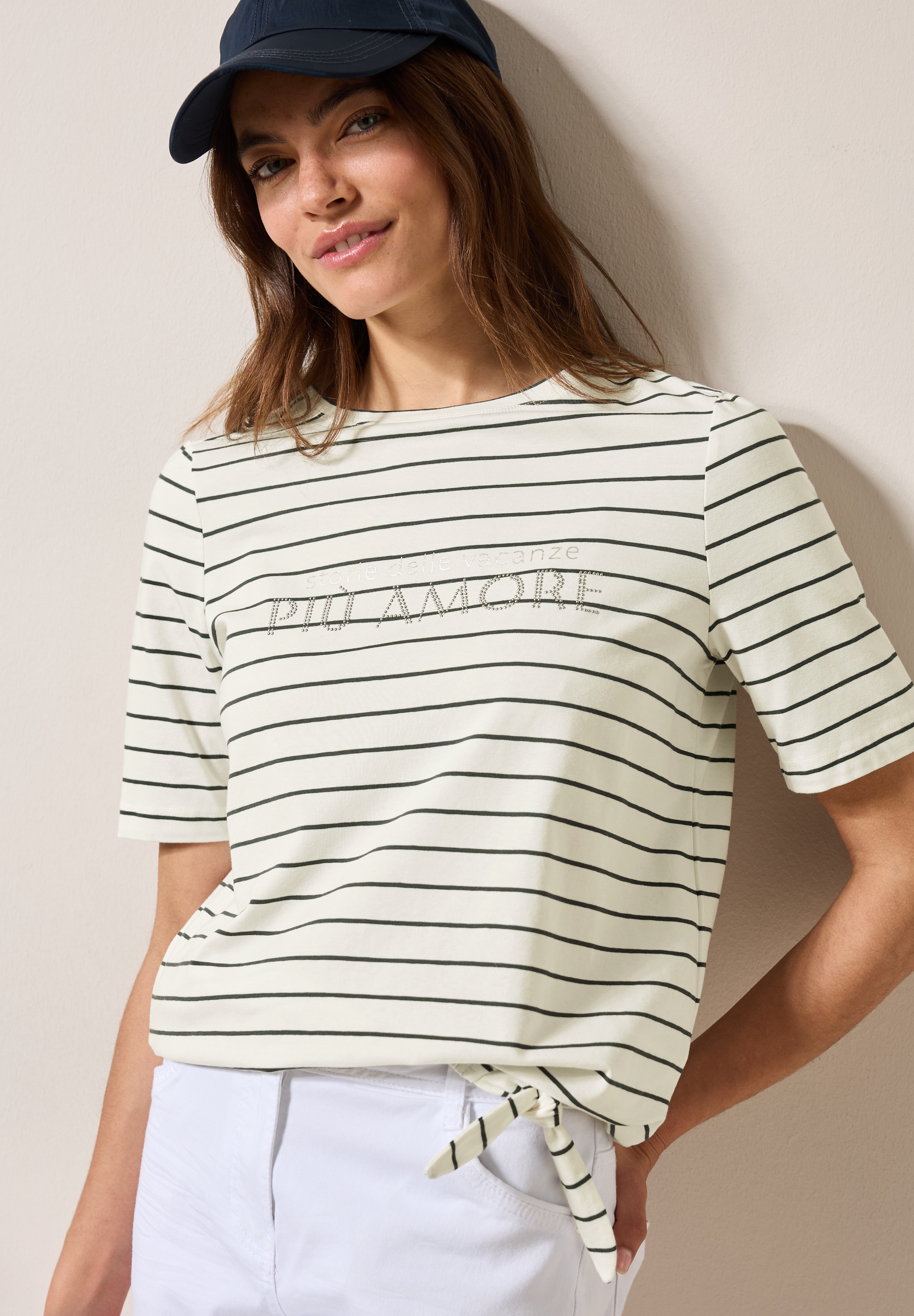 Cecil T-Shirt, mit Schriftzug