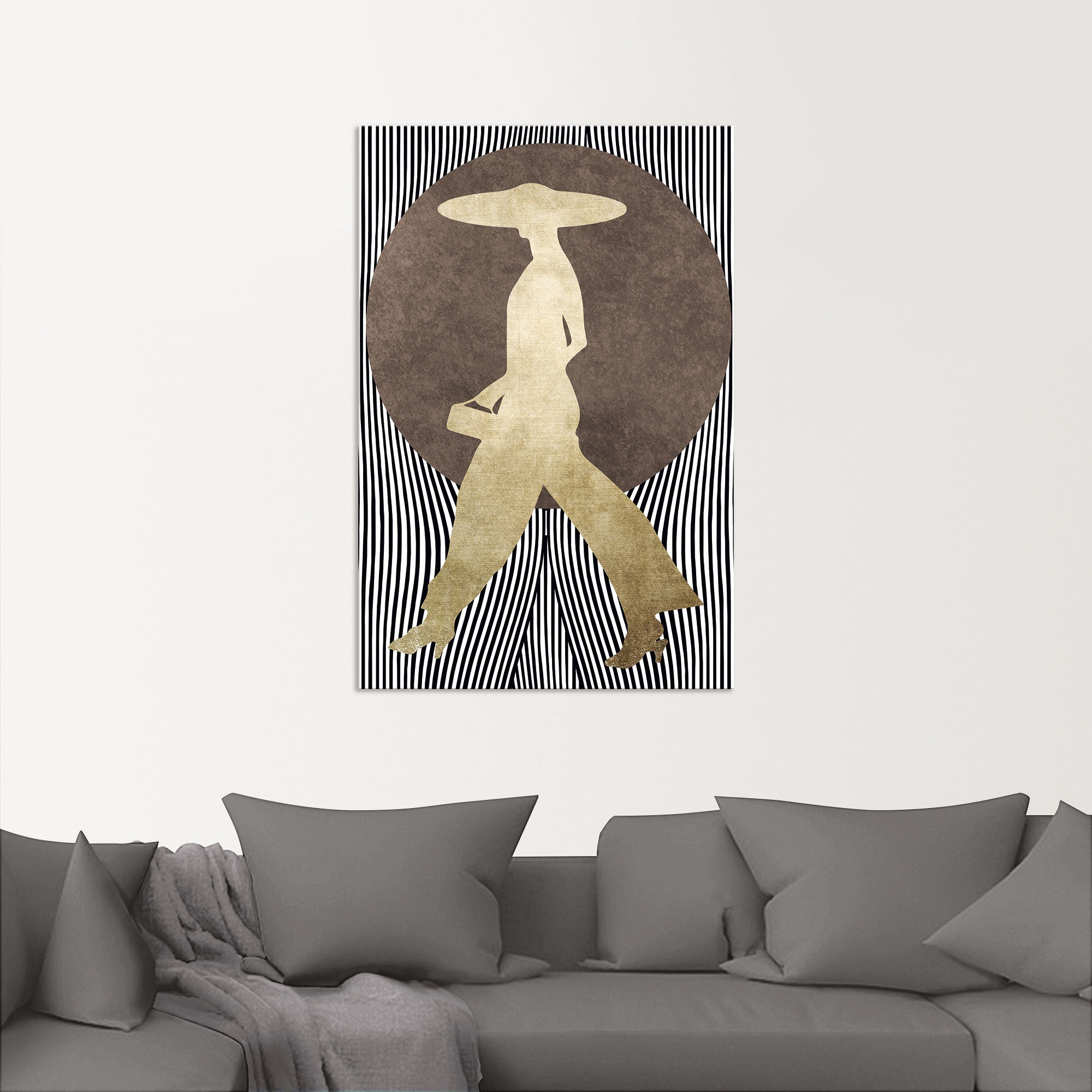 Artland Wandbild »Madame Noir«, Bilder von Frauen, (1 St.), als Alubild, Outdoorbild, Leinwandbild, Poster, Wandaufkleber