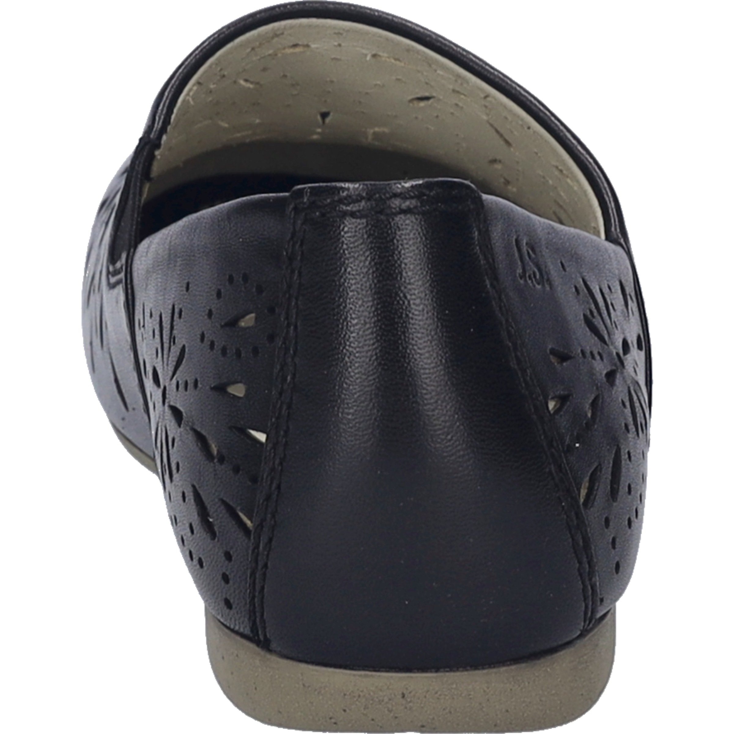 Slipper JOSEF SEIBEL "Fiona 74, schwarz", Damen, Gr. 36, schwarz, Obermaterial: 100% Rindsleder Leather cow., Schuhe Slipper 3