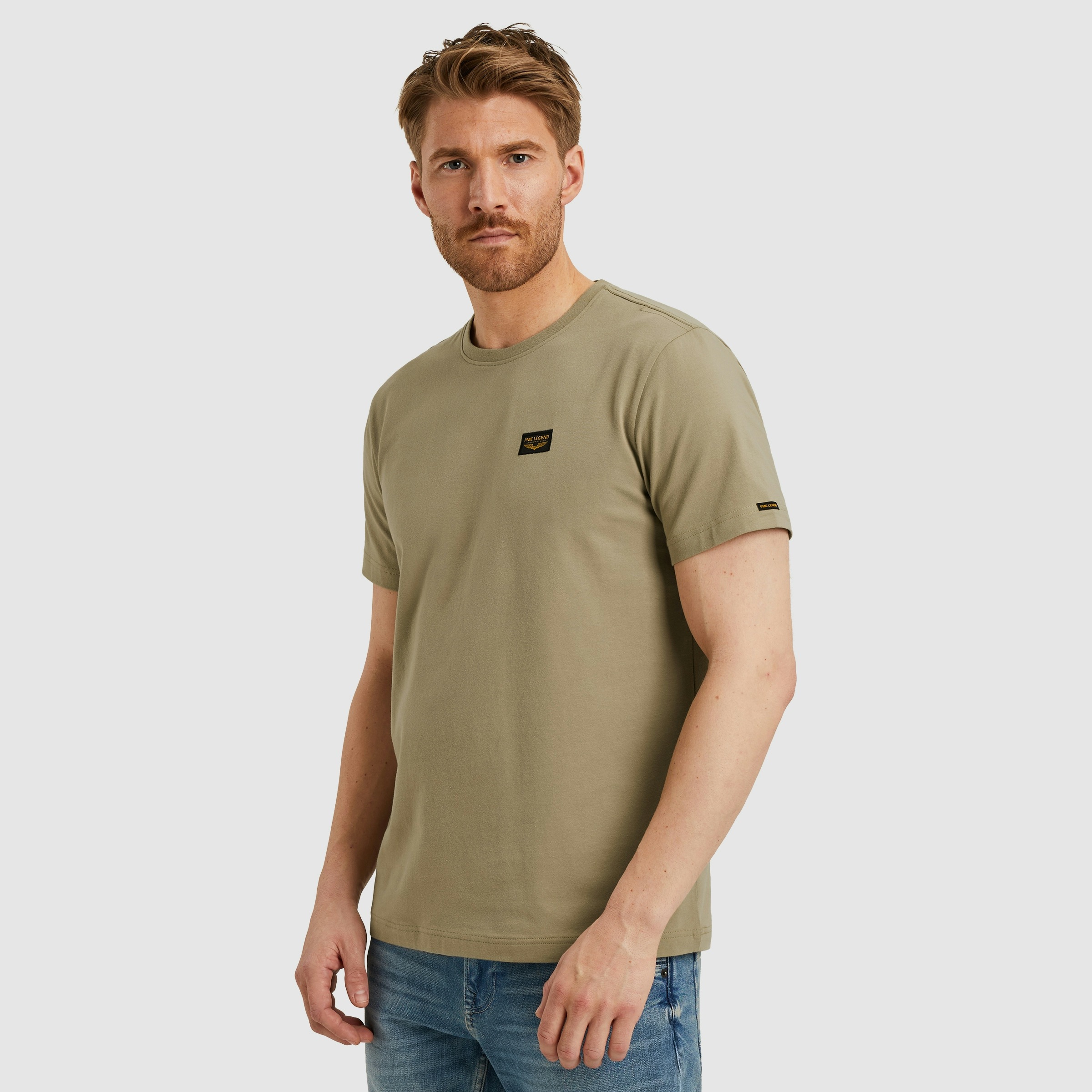 PME LEGEND T-Shirt, mit Logobadge