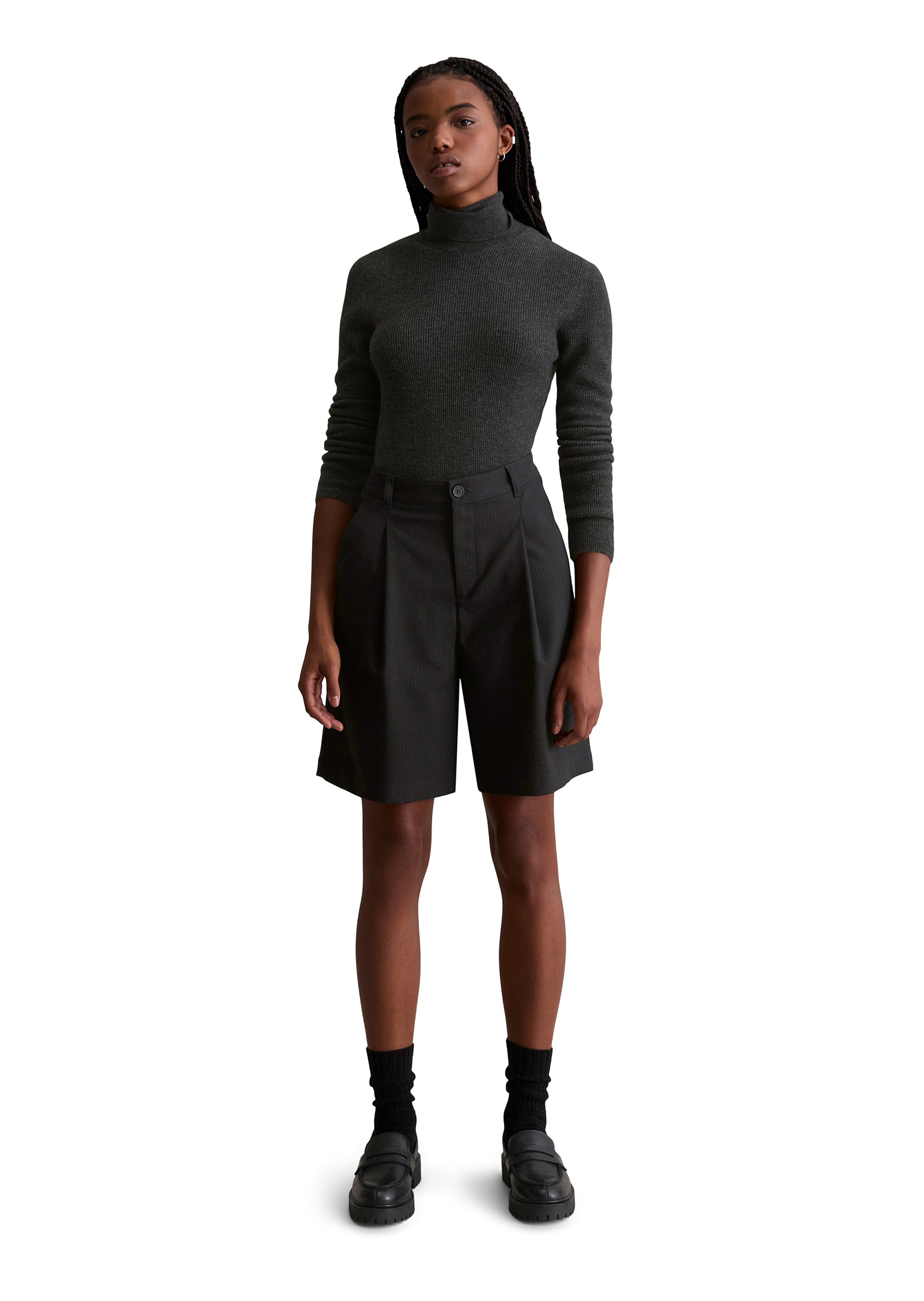 Marc O'Polo DENIM Shorts »mit Glitzergarn«