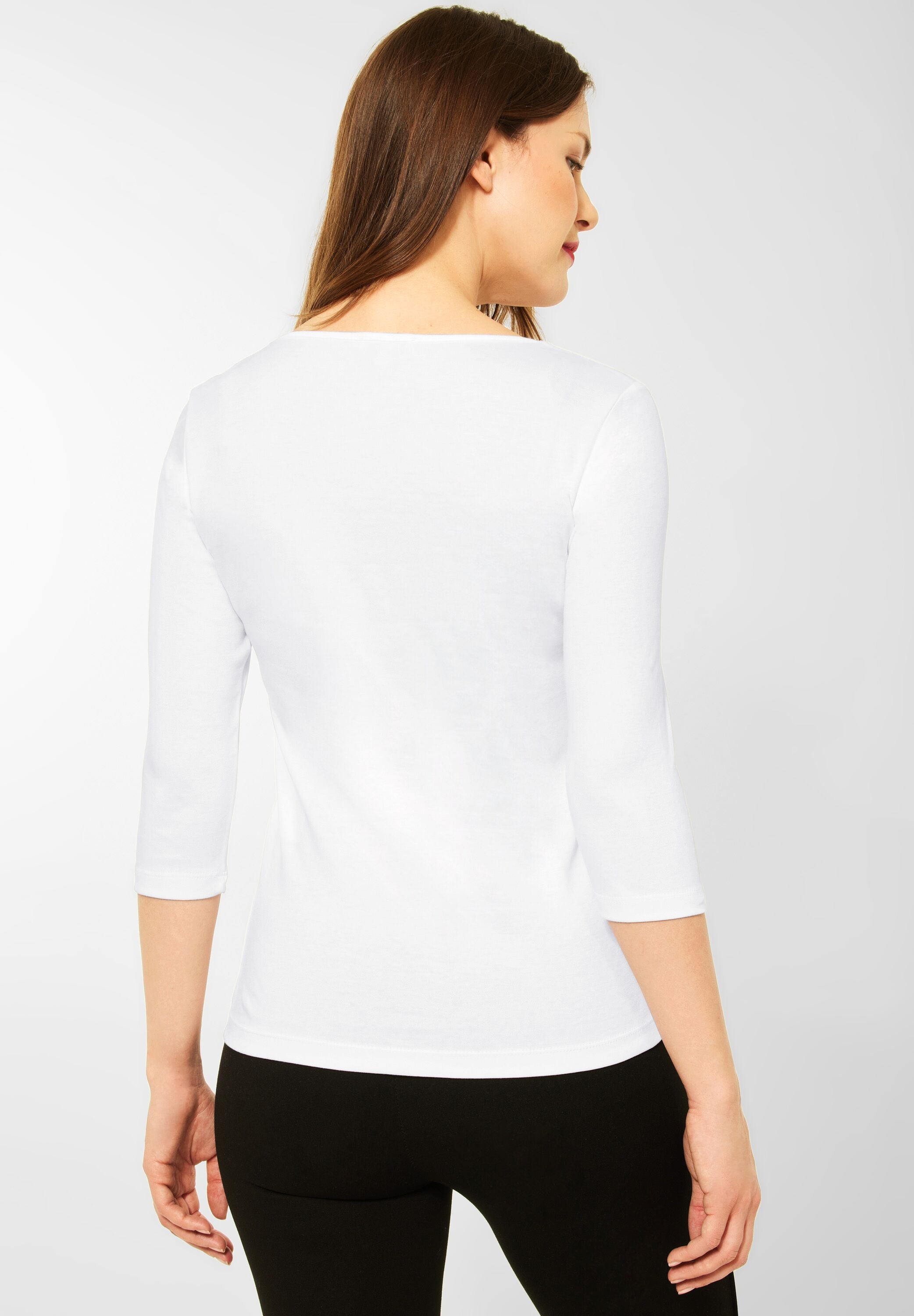 STREET ONE 3/4-Arm-Shirt, mit Rundhalsausschnitt günstig online kaufen