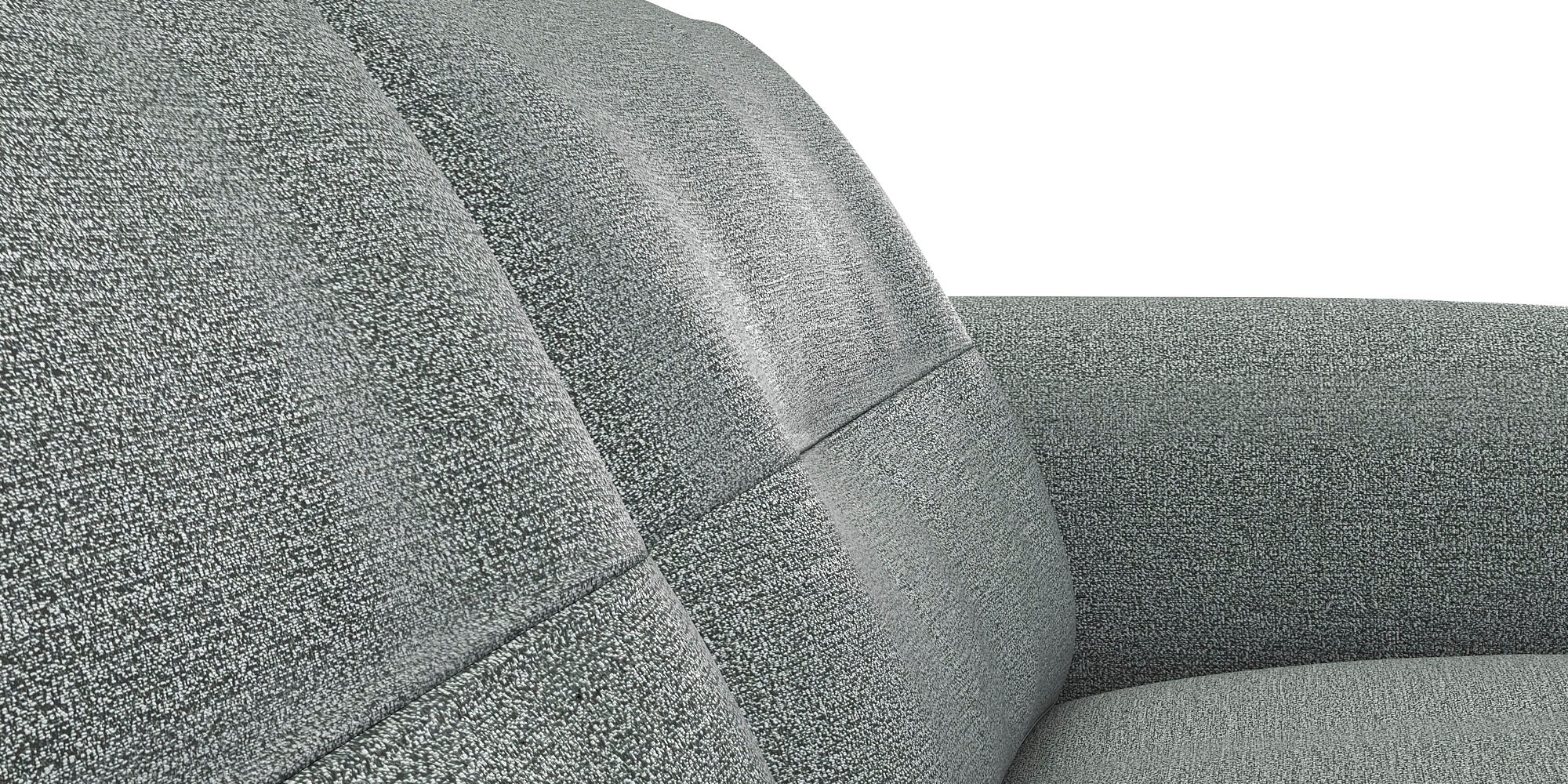 FLEXLUX 2,5-Sitzer »Glow Sofa, Couch,«, Premium-Sitz: Kaltschaum & Federkern, Arml. Walnuss, Fuß Alu