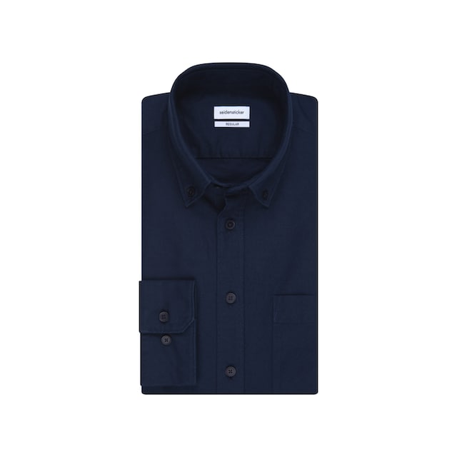 seidensticker Businesshemd »Schwarze Rose«, Regular Langarm Button-Down-Kragen  Uni ▷ für | BAUR