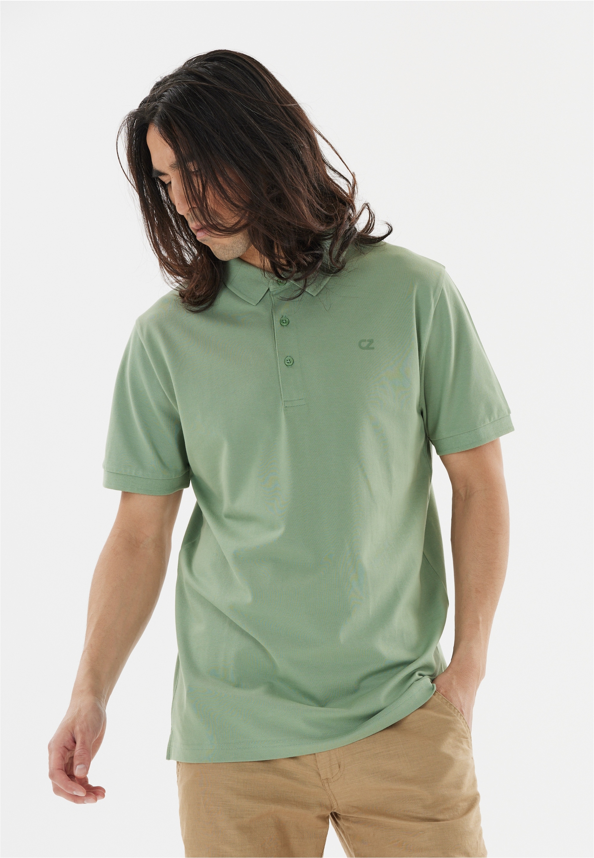 CRUZ Langarm-Poloshirt "Harrold M", im klassischen und vielseitigen Look günstig online kaufen