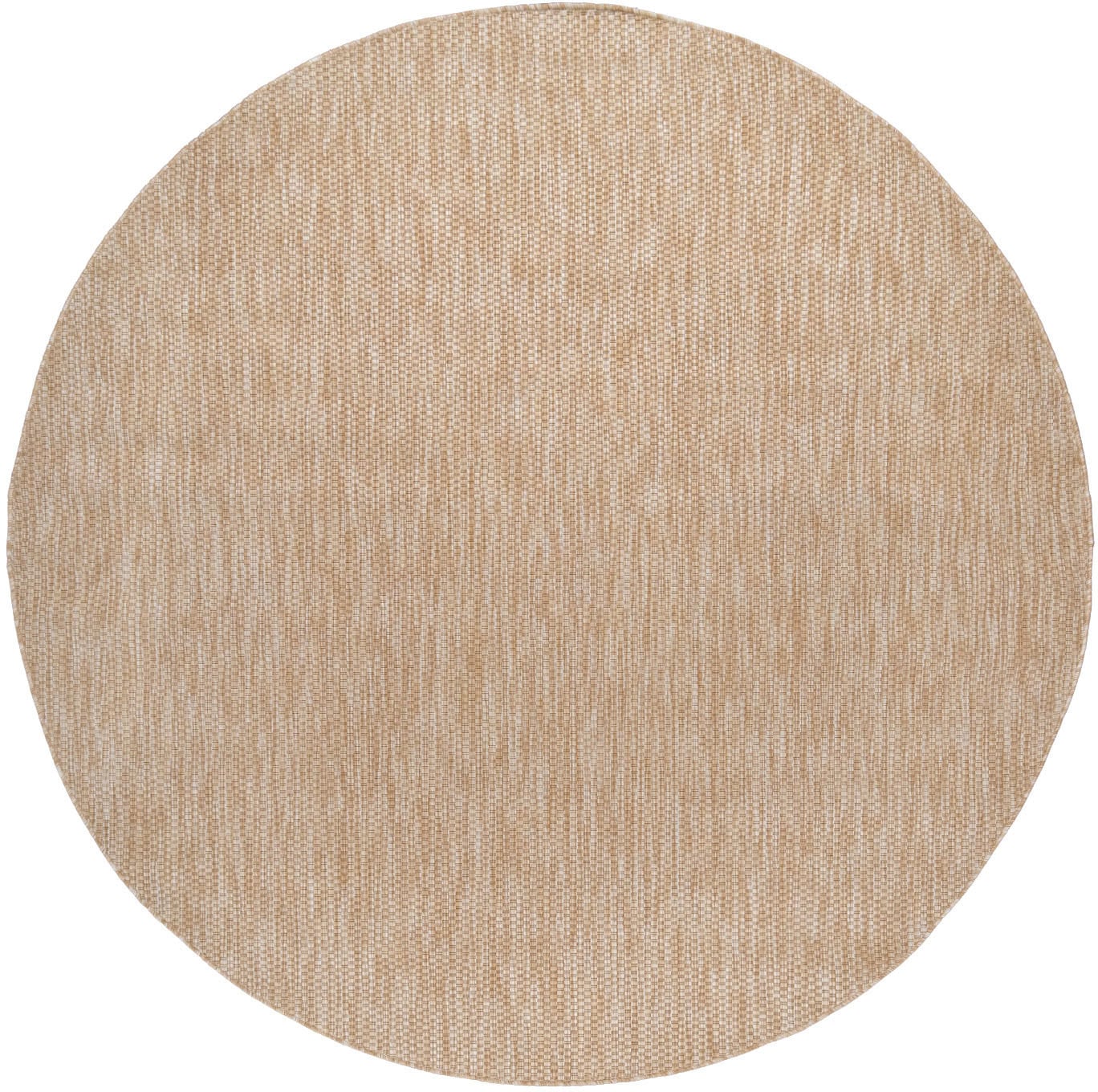 Bruno Banani Teppich "Venezia" rund 4 mm Höhe Flachgewebe, Sisal-Optik, mel günstig online kaufen