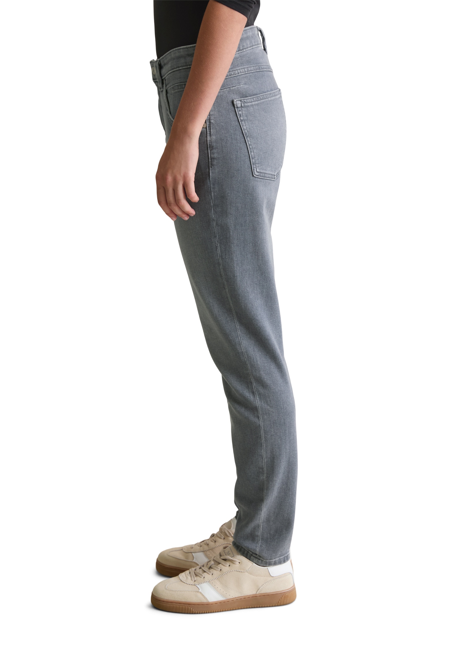 Marc O'Polo DENIM Boyfriend-Jeans »aus grauem Stretch-Denim«