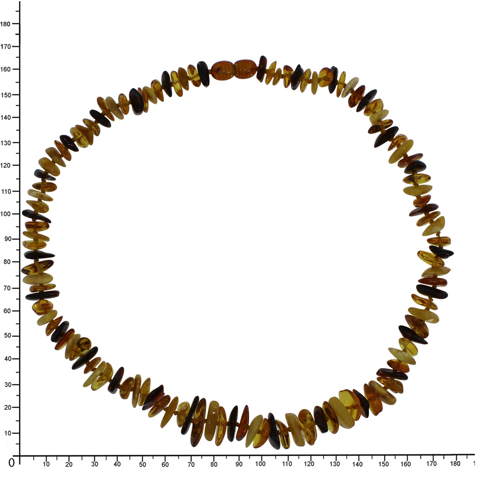 OSTSEE-SCHMUCK Valana Necklace Multicolor Amber 42 cm 3