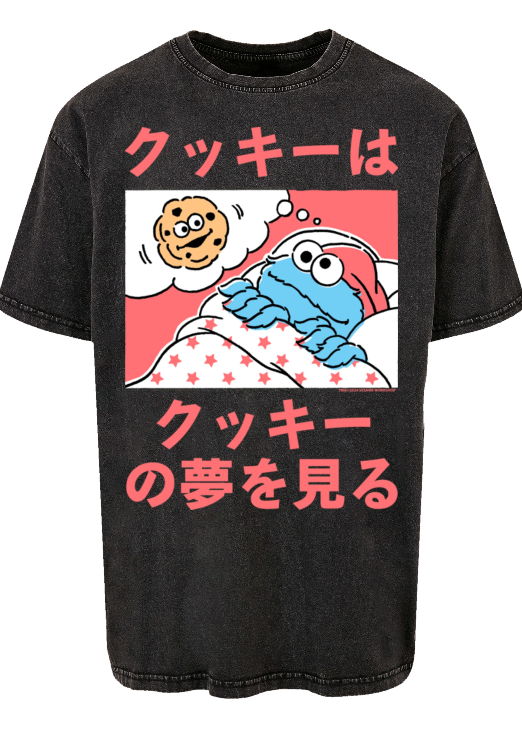 F4NT4STIC T-Shirt "Sesamstraße Cookie Dreams", Premium Qualität günstig online kaufen