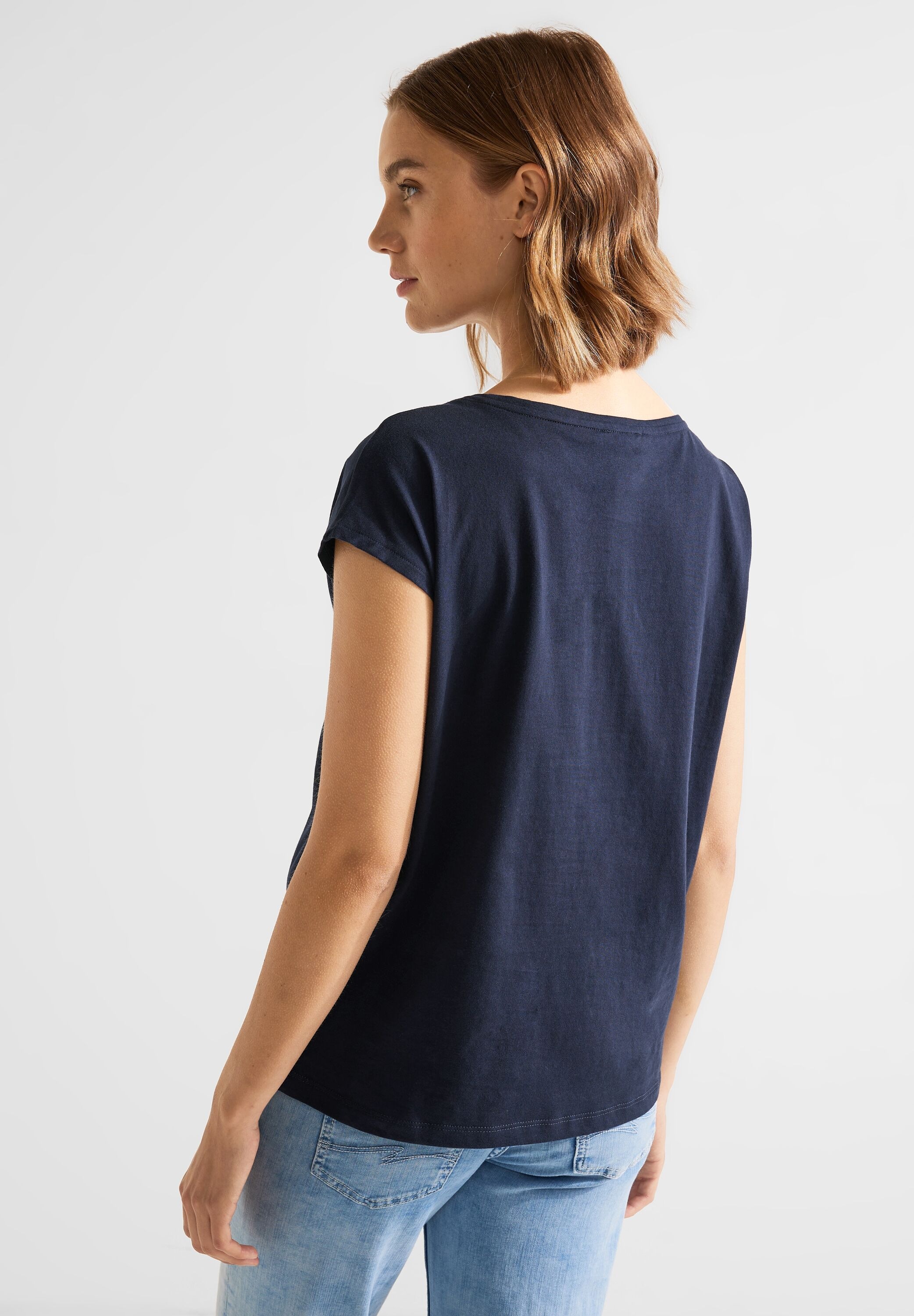 STREET ONE | online Rundhalsausschnitt BAUR T-Shirt, mit bestellen