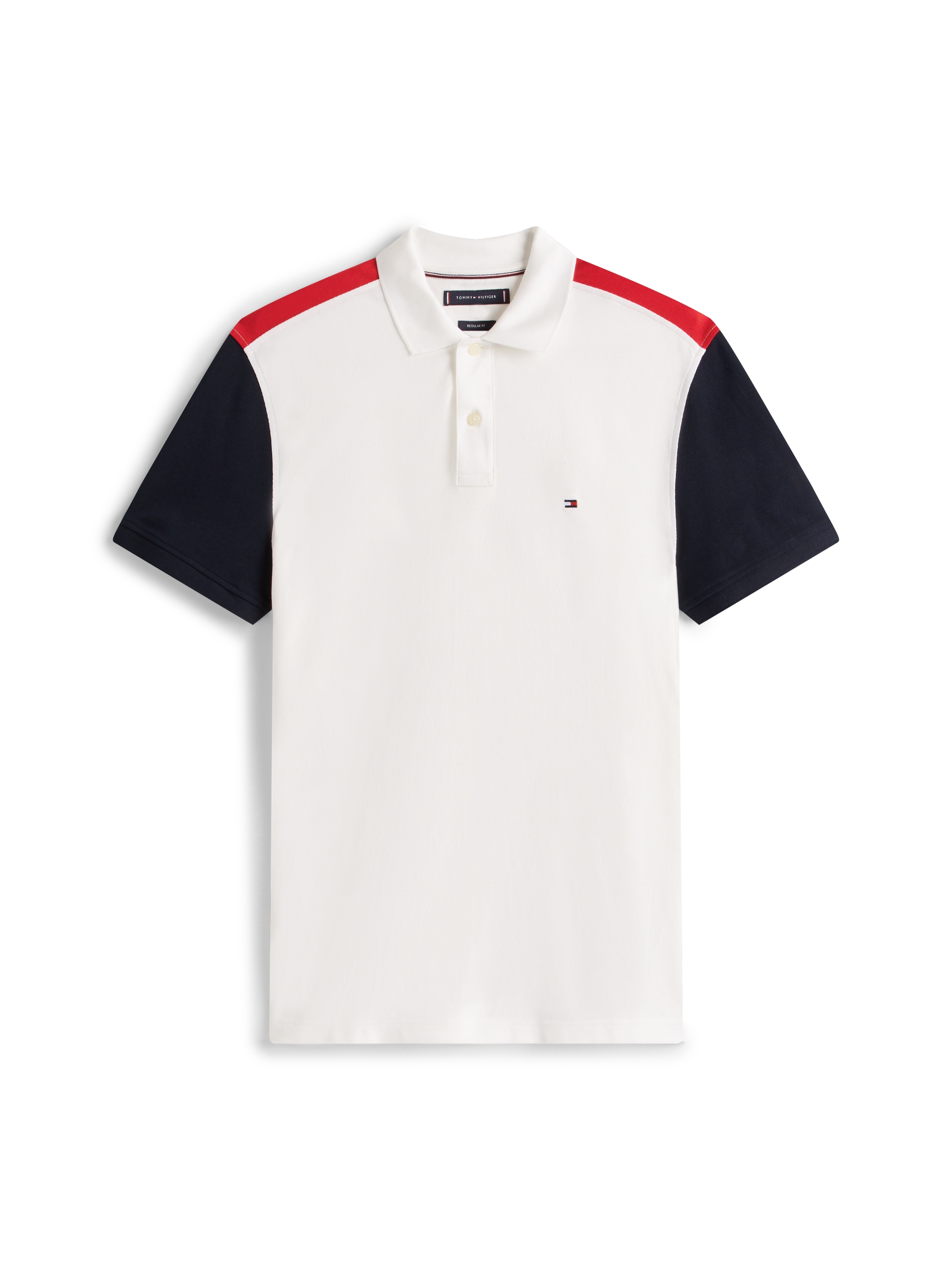 Tommy Hilfiger Poloshirt »BLOCKING POLO«, Mit Rundhalsausschnitt
