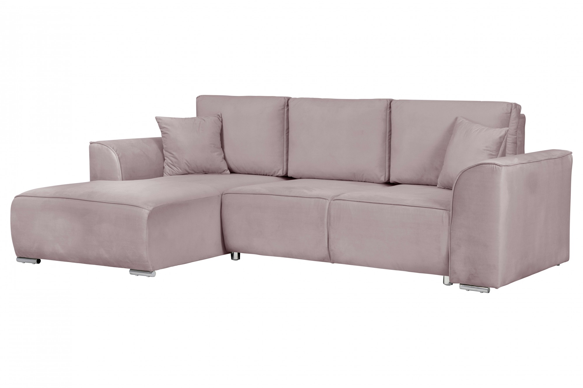 INOSIGN Ecksofa »BEATRICE optionale Schlafsofa mit Bettkasten, B/T/H: 265/170/86 cm«, L-Form, wahlweise auch mit Bettfunktion und Bettkasten