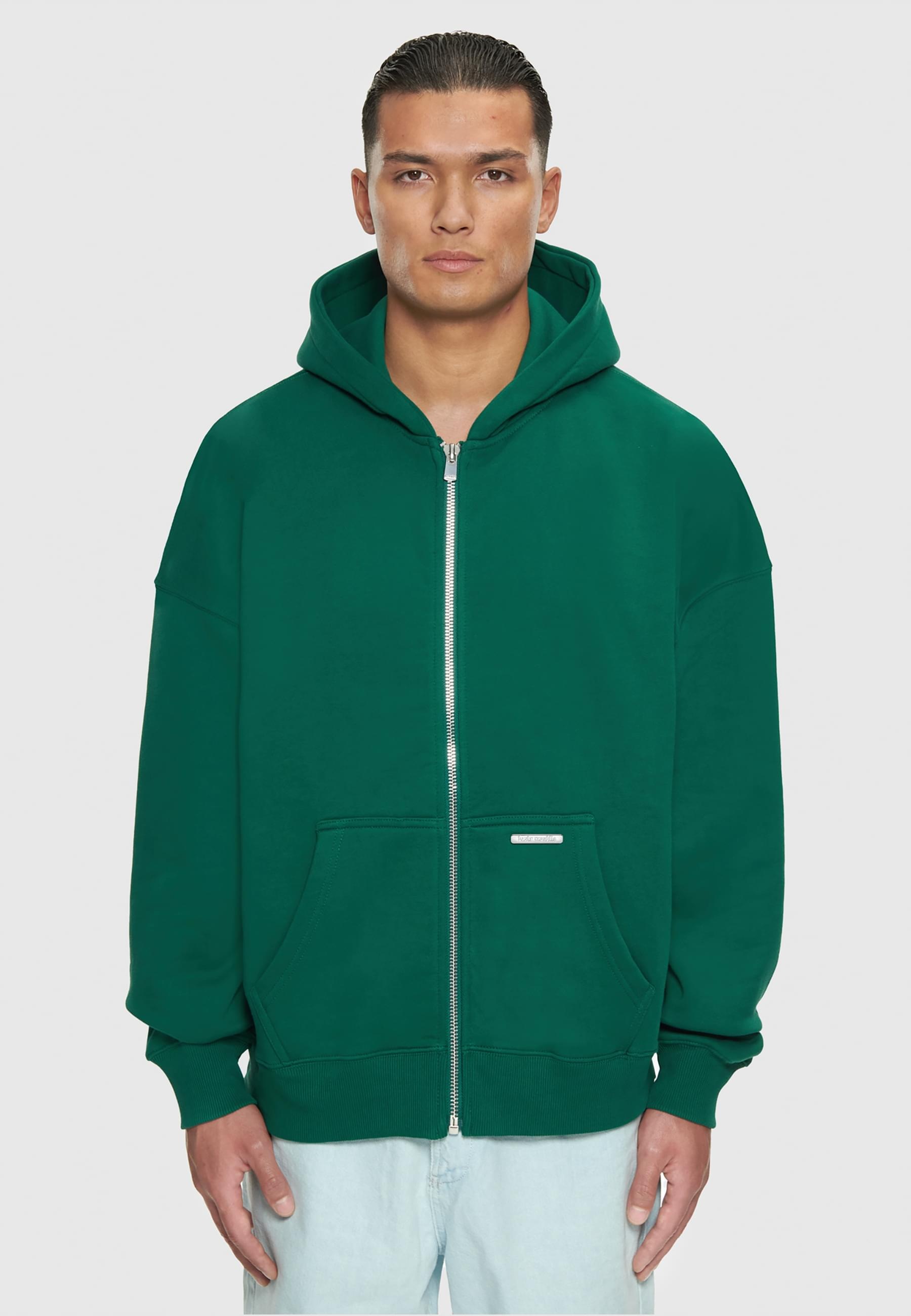 Dropsize Sweatjacke »Dropsize Herren Bazix Republiq Super Heavy Rib Zipper«