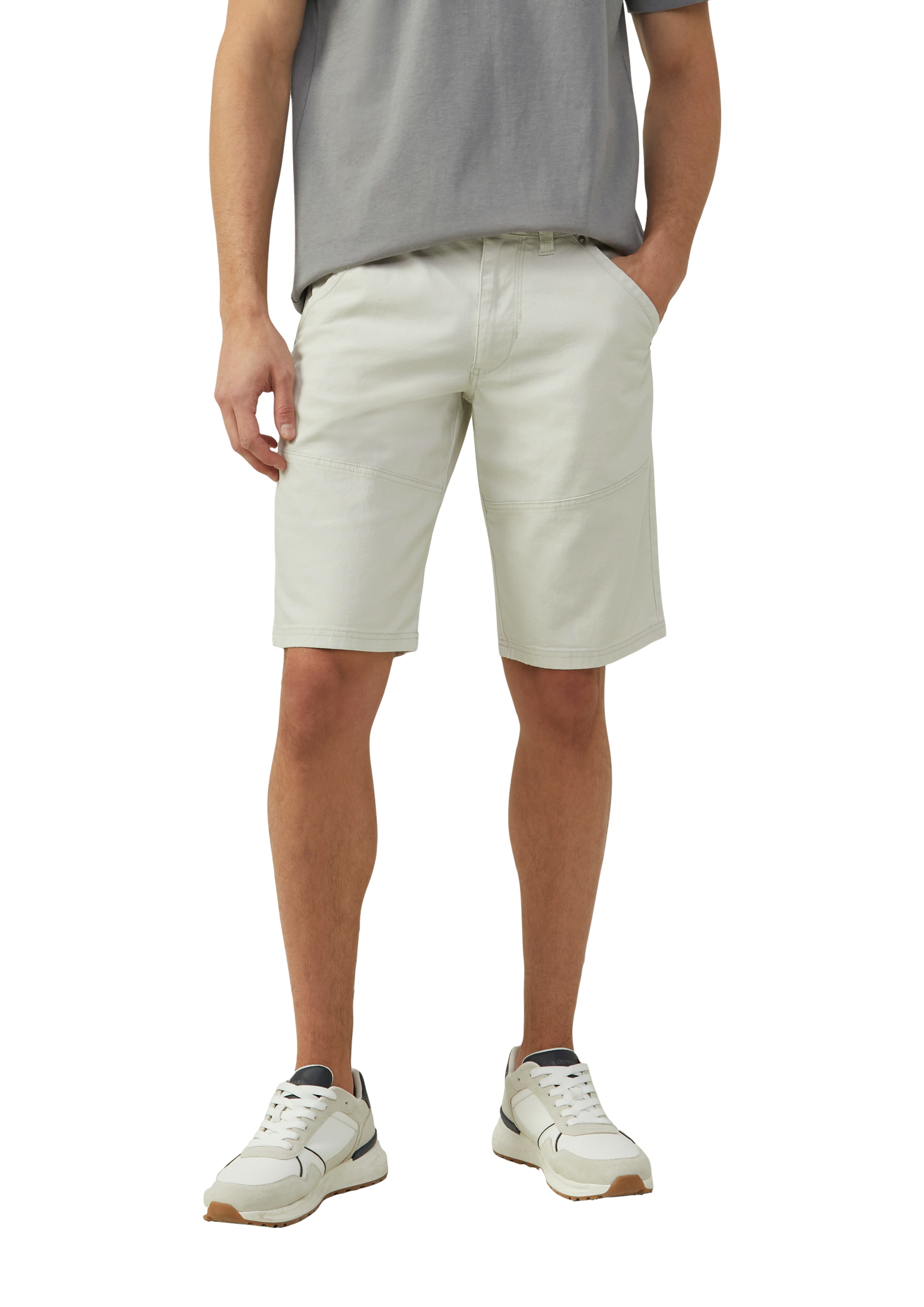 s.Oliver Bermudas Sommerhose mit Naht Details günstig online kaufen