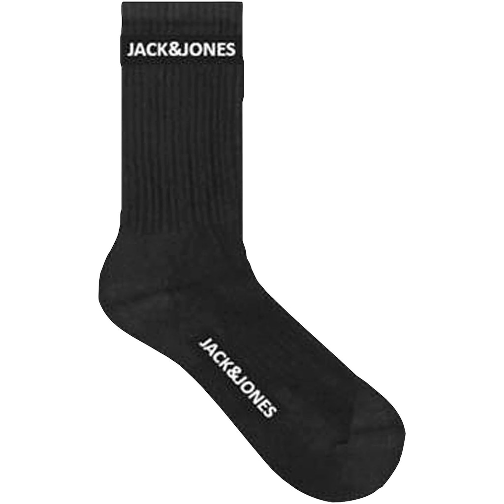 Jack & Jones Tennissocken »JACBASIC LOGO TENNIS SOCK 5 PACK NOOS«, (Packung, 5 Paar)