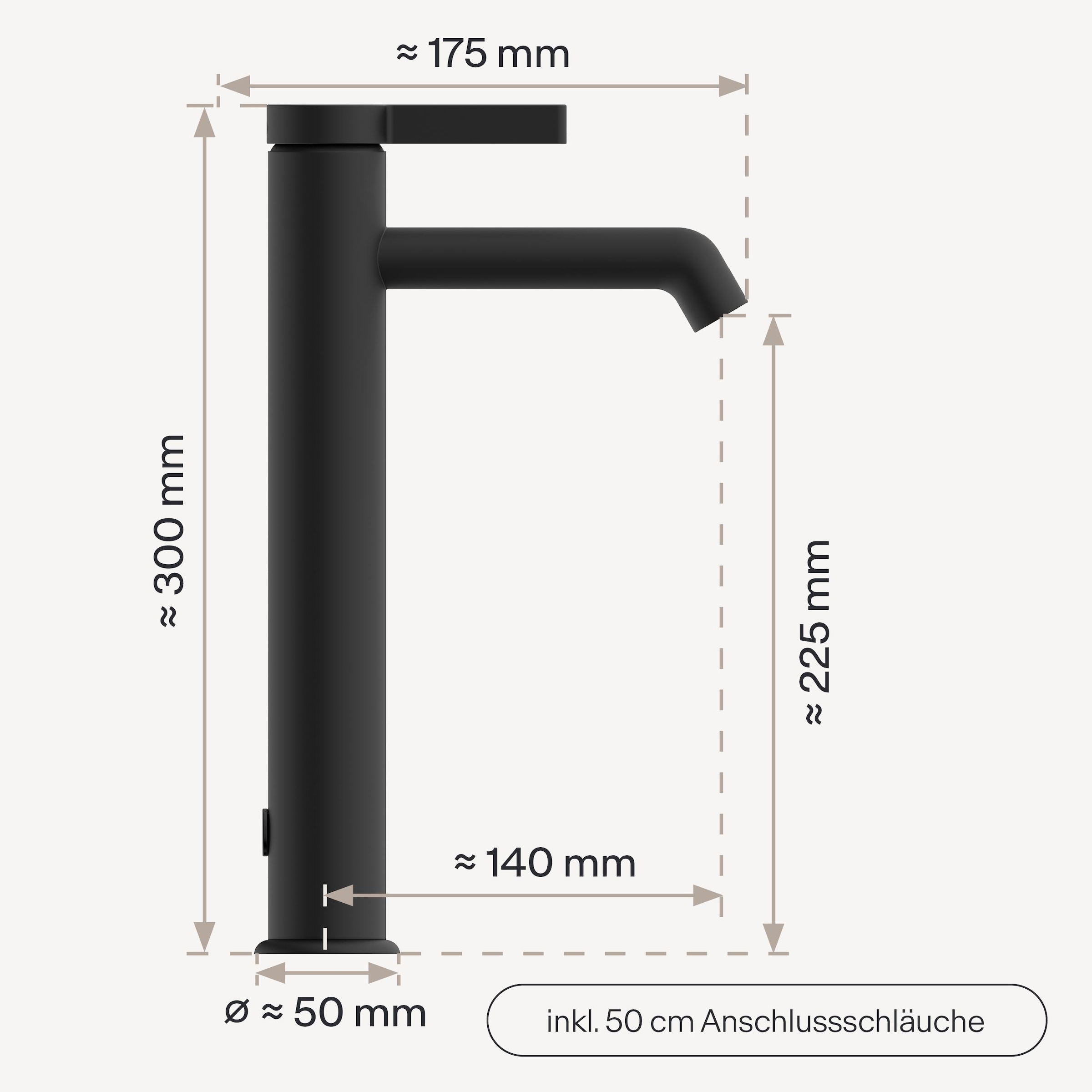 WASSERWERK Waschtischarmatur »WT 11« inkl. Popup, wassersparend