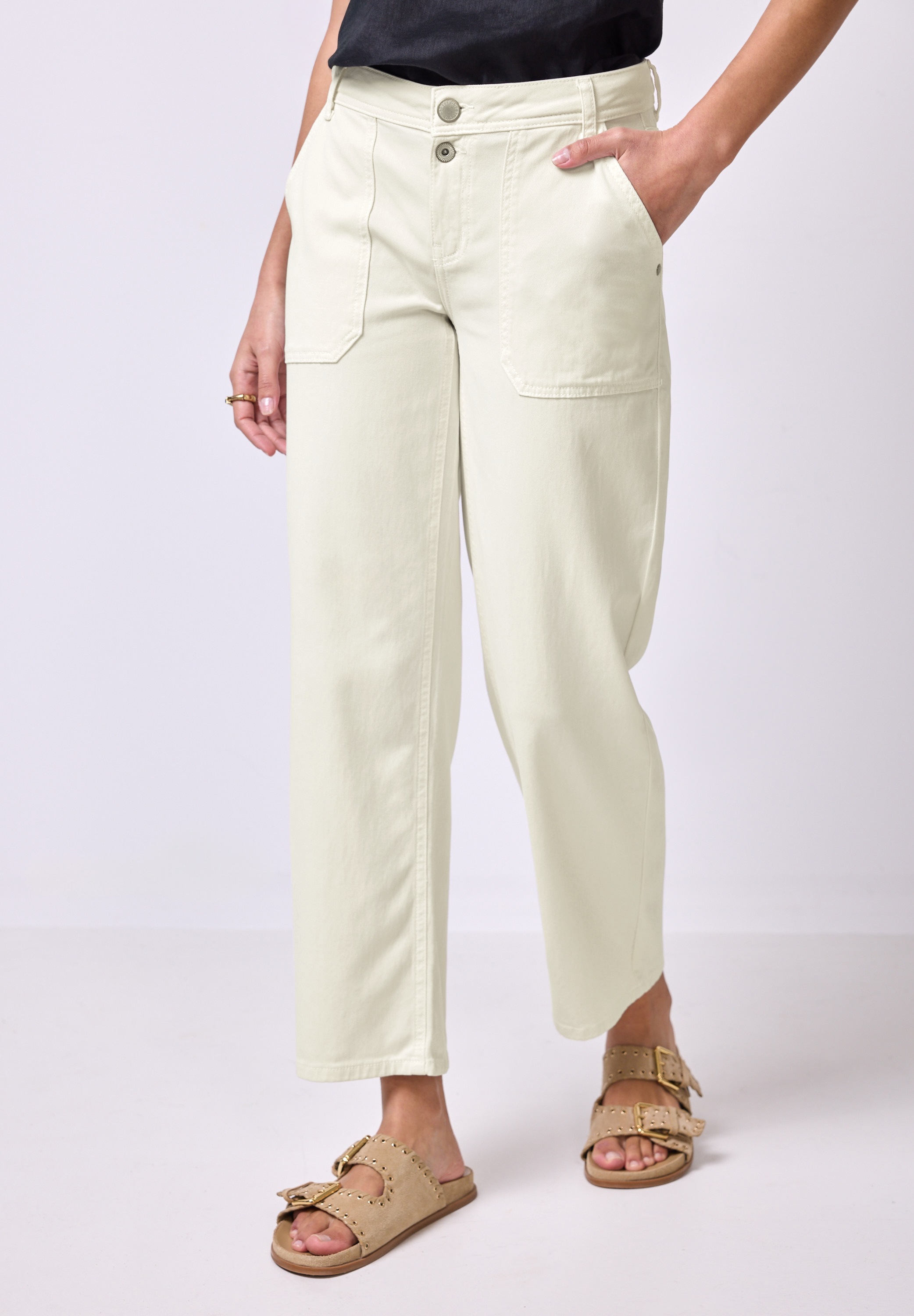 STREET ONE STUDIO Comfort-fit-Jeans, Middle Waist günstig online kaufen