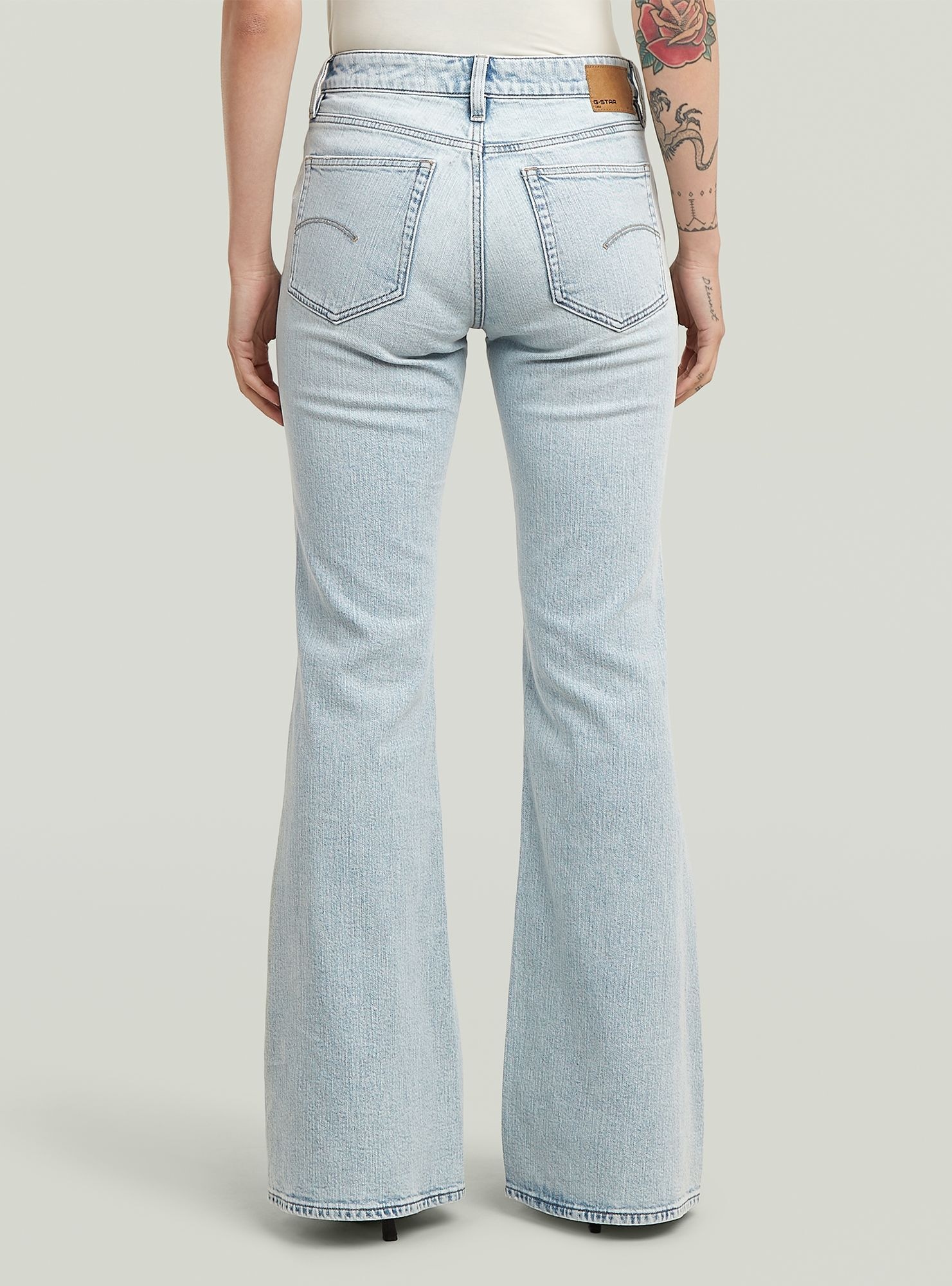 G-STAR 5-Pocket-Jeans "Stevey Flare Jeans" günstig online kaufen