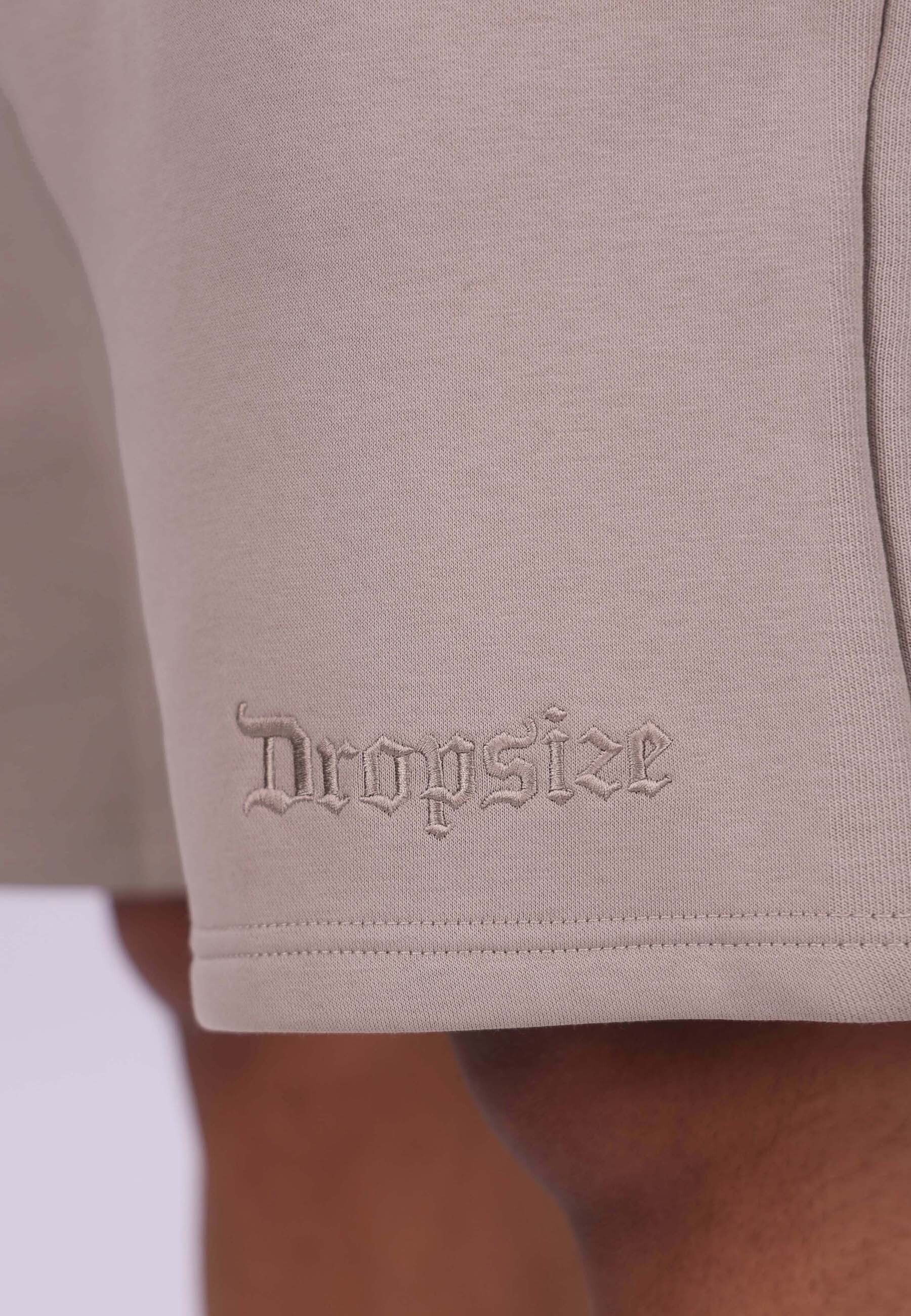 Dropsize Sweatshorts »Dropsize HEAVY EMBO SWEAT SHORTS«