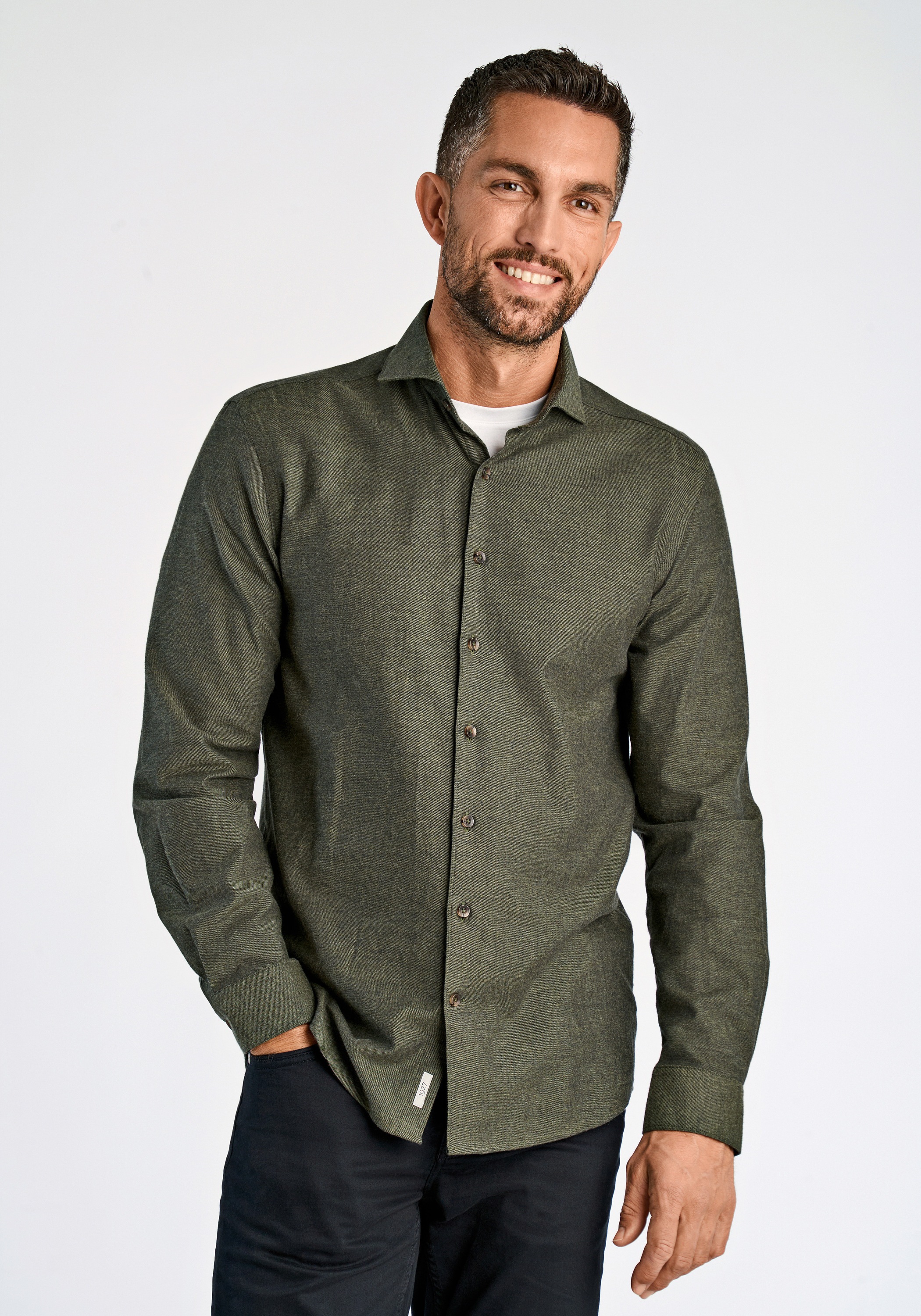 LINDBERGH Businesshemd "Lindbergh Business-Casual-Hemd" günstig online kaufen