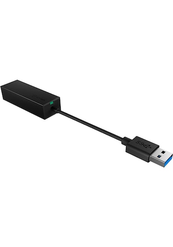 Raidsonic Computer-Adapter »ICY BOX USB 3.0 Typ A zu Gigabit Ethernet Lan Adapter« kaufen