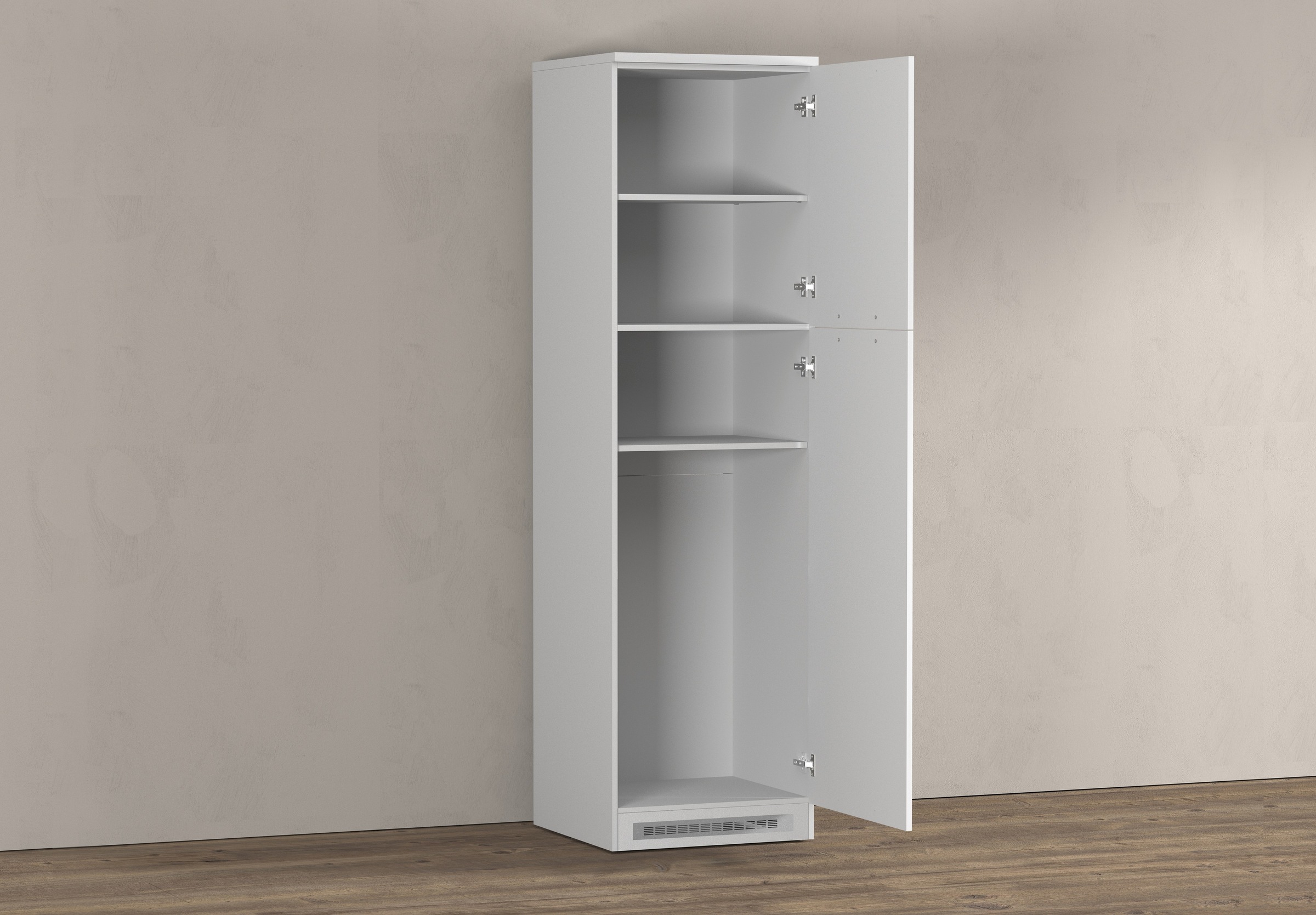 KOCHSTATION Kühlumbauschrank »Luna, Kühlschrank-Umbau, Einbauschrank für Kühlschrank, Made in Italy« B/T/H: 60×60×214,5 cm, für zwei Kühlschrankhöhen vorbereitet
