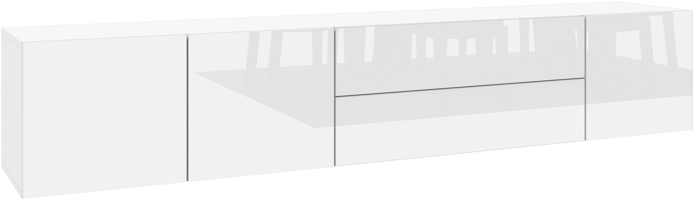 borchardt Möbel Lowboard "Sophia, TV-Schrank Breite 190 cm" Breite 190 cm, günstig online kaufen