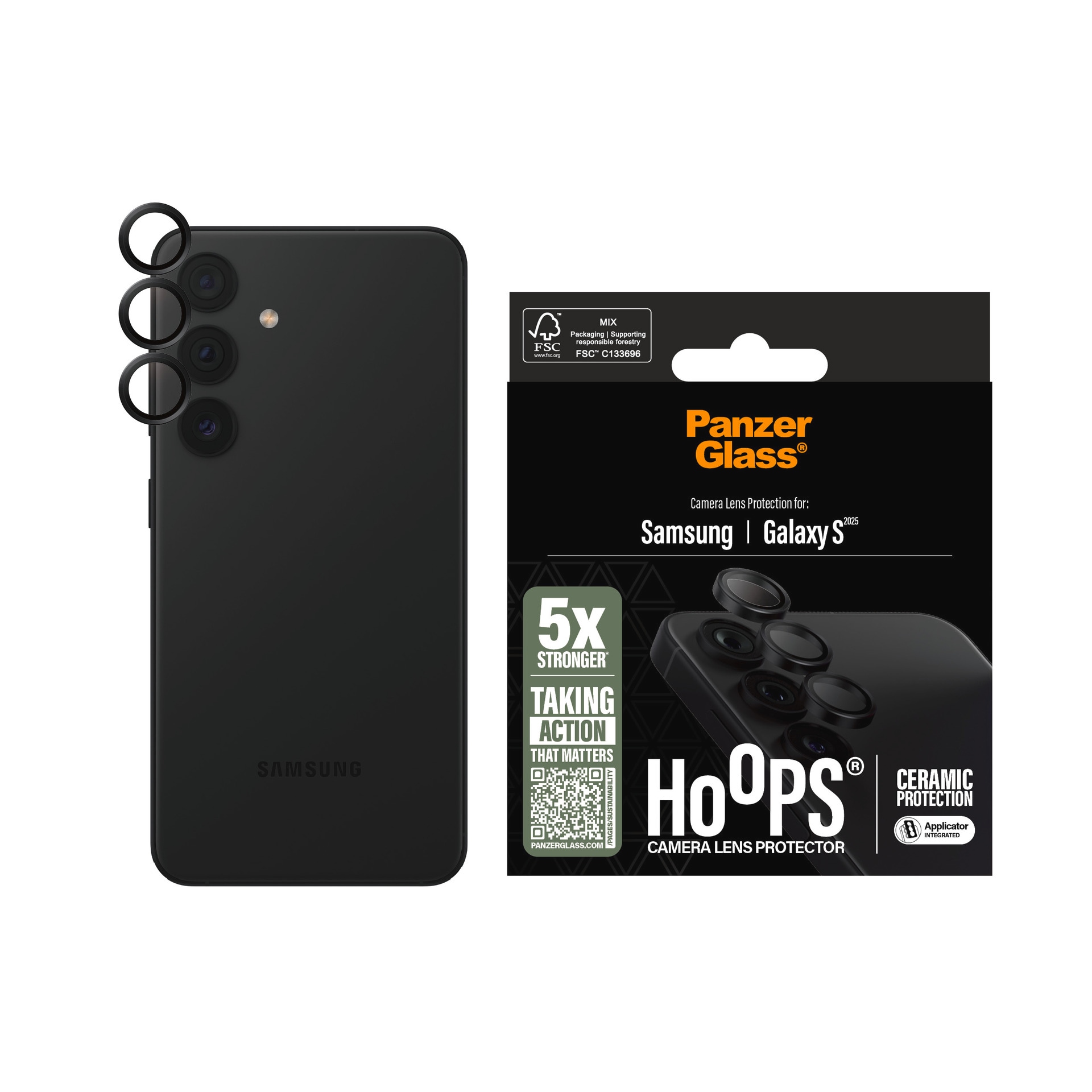PanzerGlass Kameraschutzglas »Hoop Camera Lens Pro...