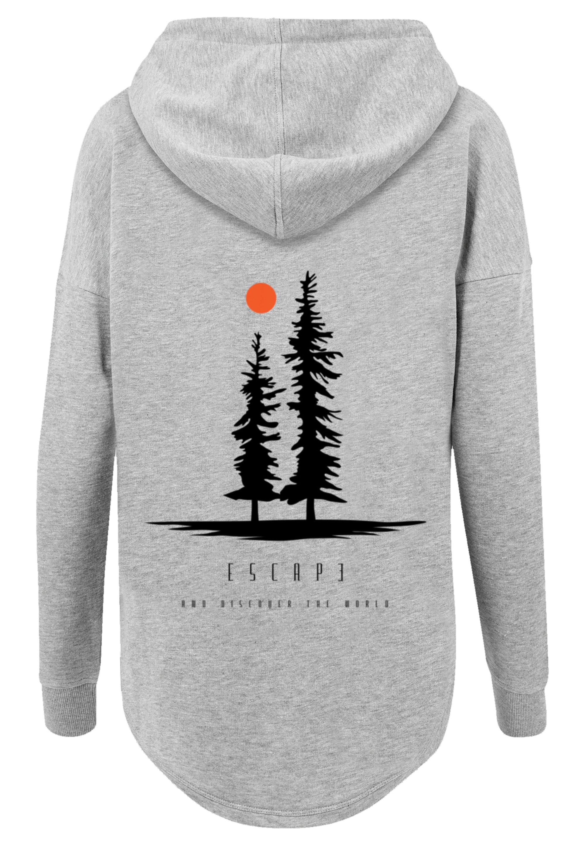 F4NT4STIC Kapuzenpullover »Oversize Escape Discover the World Pinetree«, Discover the World